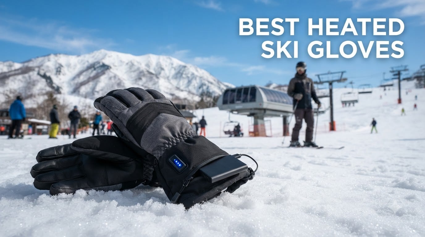 best heated ski gloves