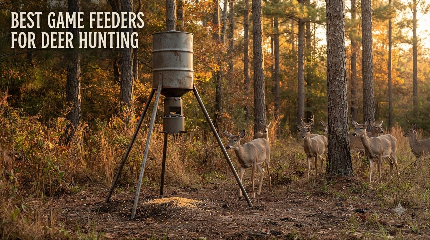 best game feeders for deer hunting