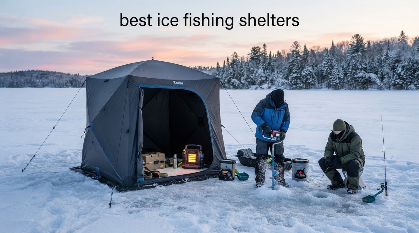 best ice fishing shelters