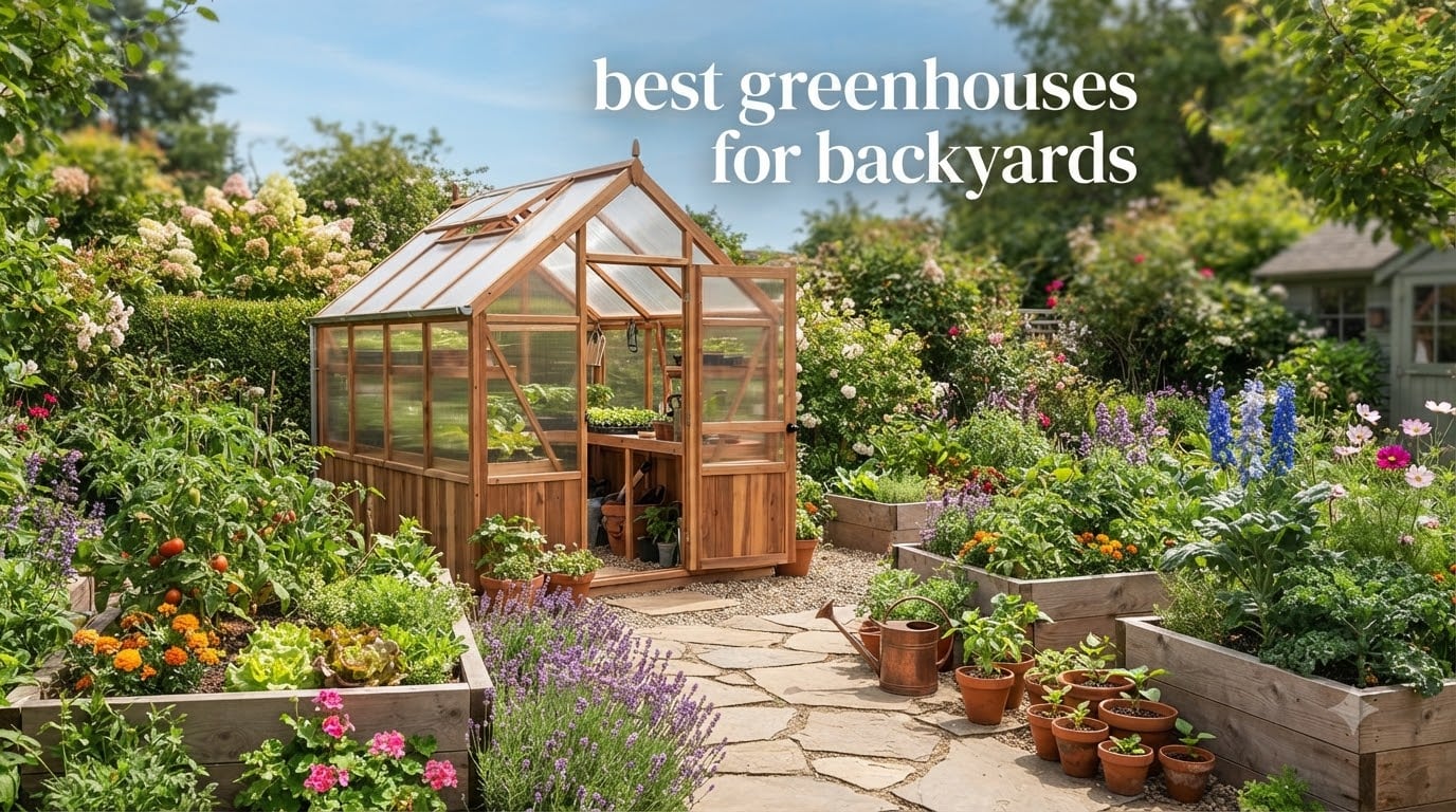 best greenhouses for backyards