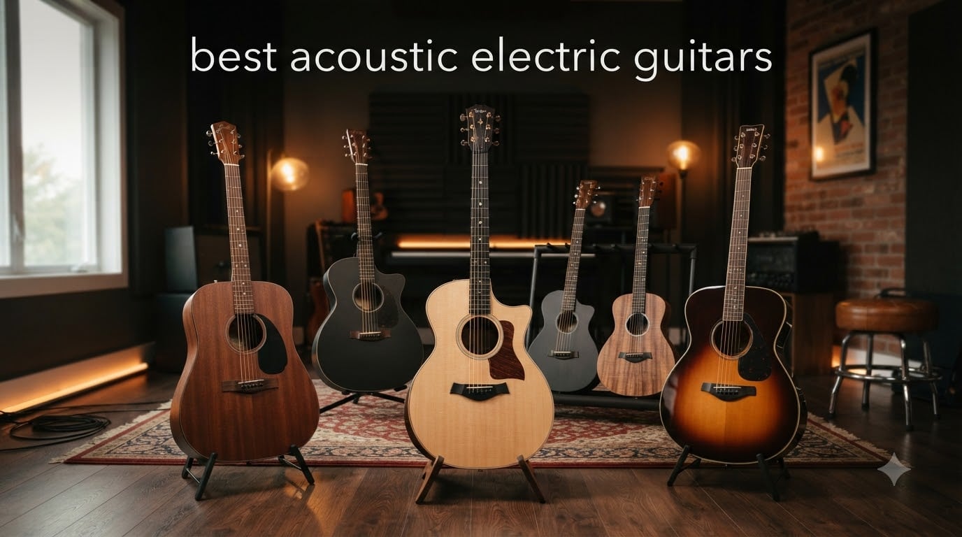 best acoustic electric guitars