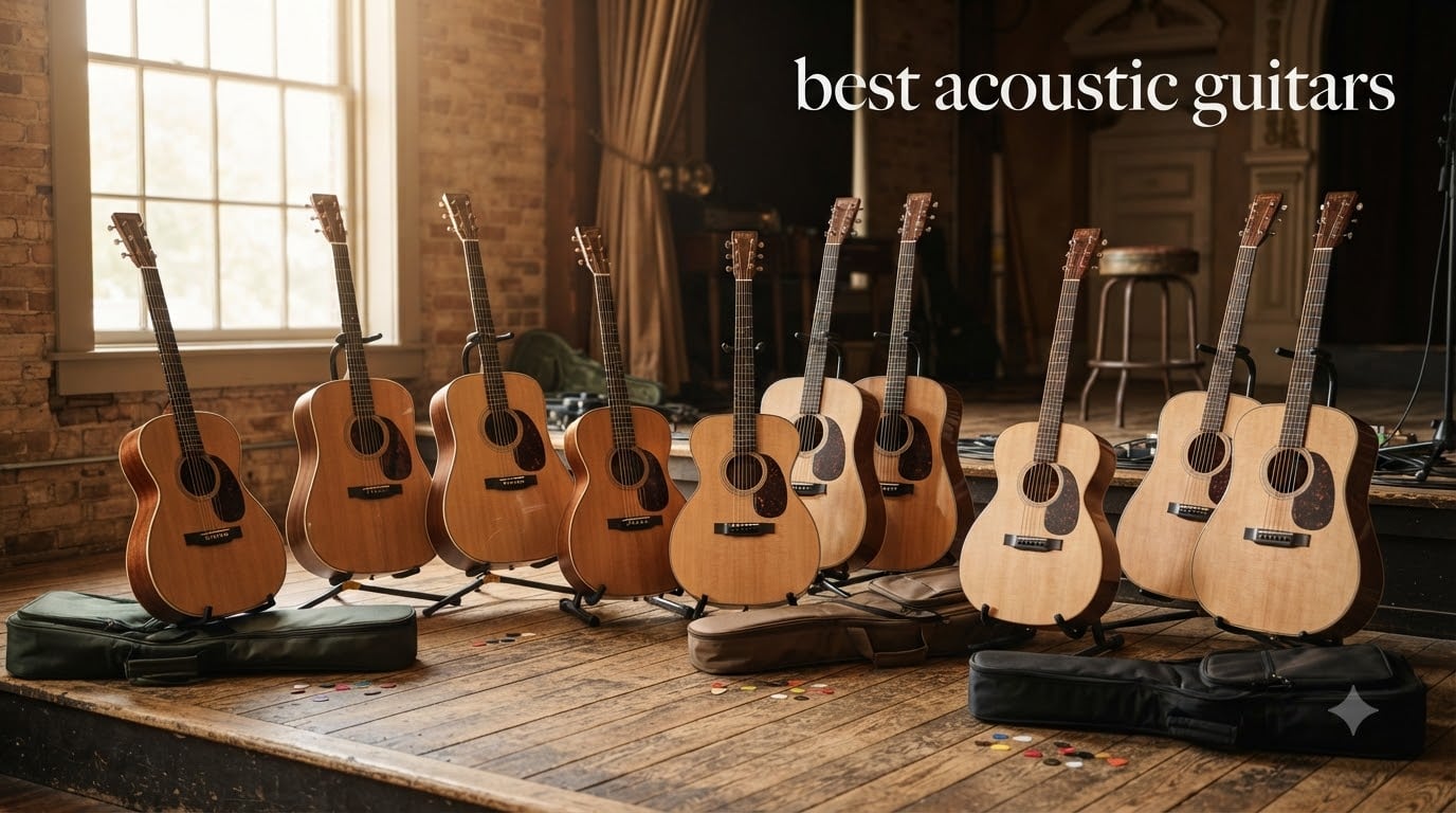 best acoustic guitars
