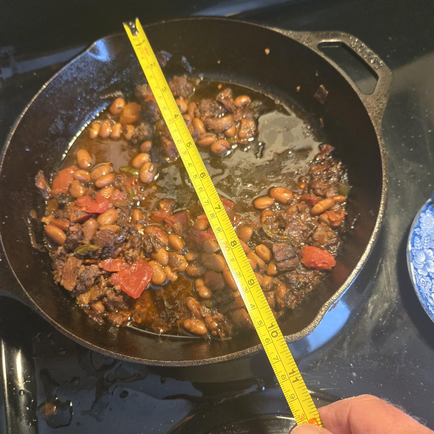 Lodge Pre-Seasoned Cast Iron Skillet, PFAS-Free, 12 Inches | Non-Toxic & Naturally Non-Stick Cast Iron Pan, Compatible with Oven, Stove, Grill & Campfire, Made in USA customer photo 1
