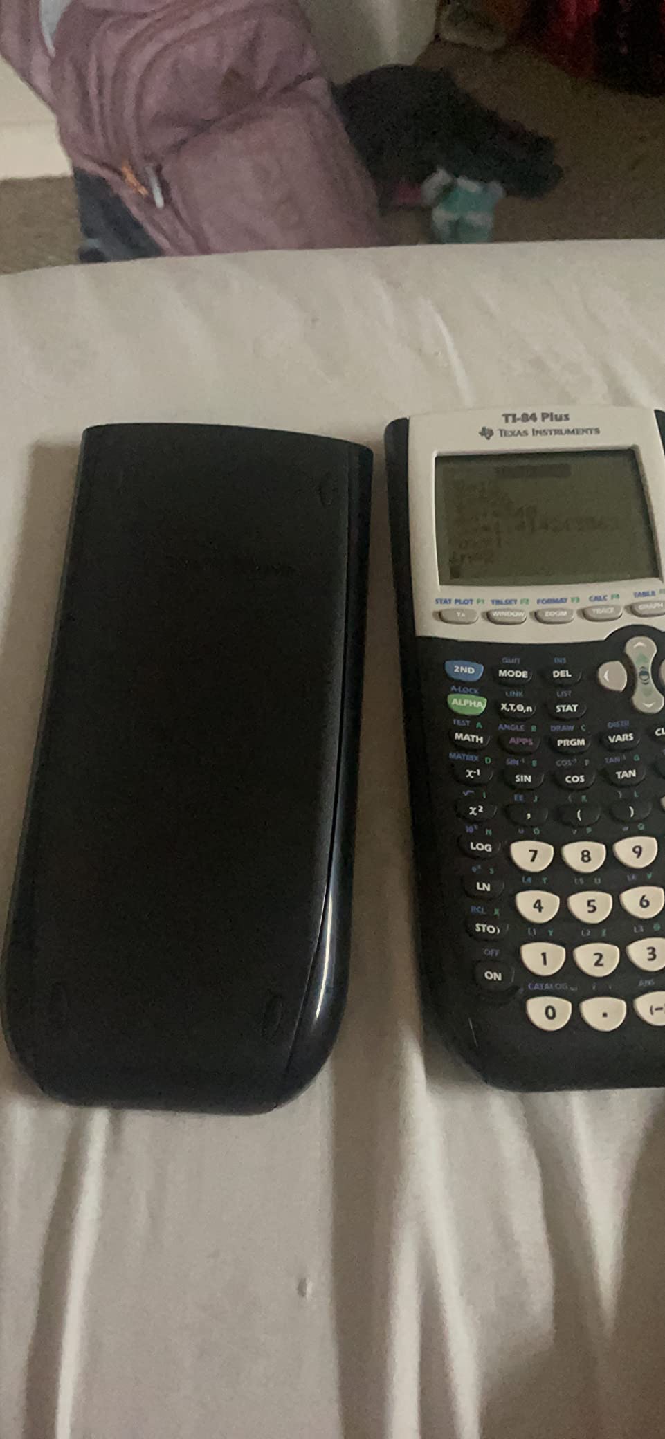 Texas Instruments TI-84 Plus Graphics Calculator, Black 320 x 240 pixels (2.8