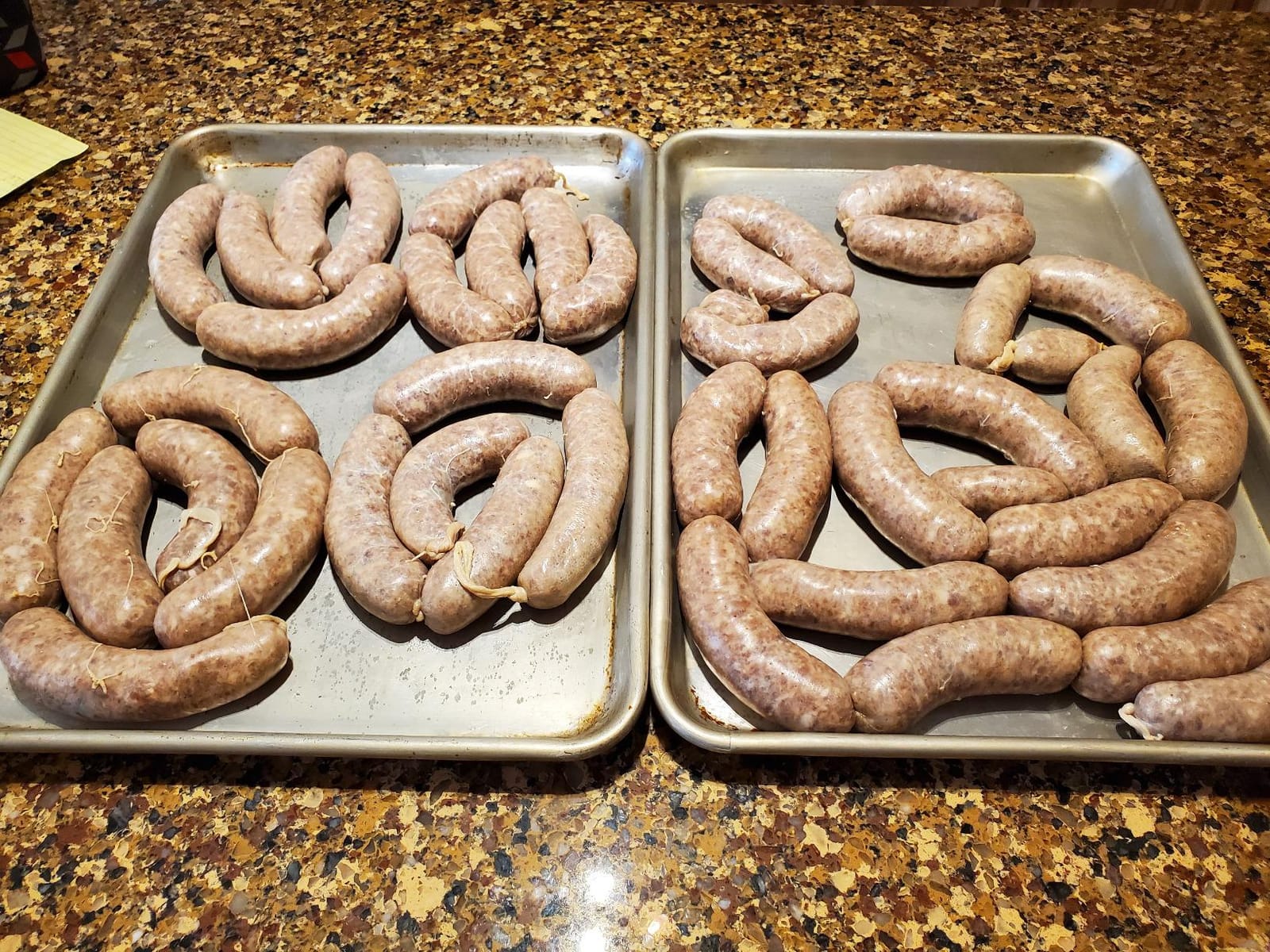 Hi Mountain BRATWURST Kit | Makes up to 24 lbs | Complete bratwurst seasoning kit with cure, natural hog casings & directions. Perfect for pork, beef, venison, deer, & elk customer photo 2
