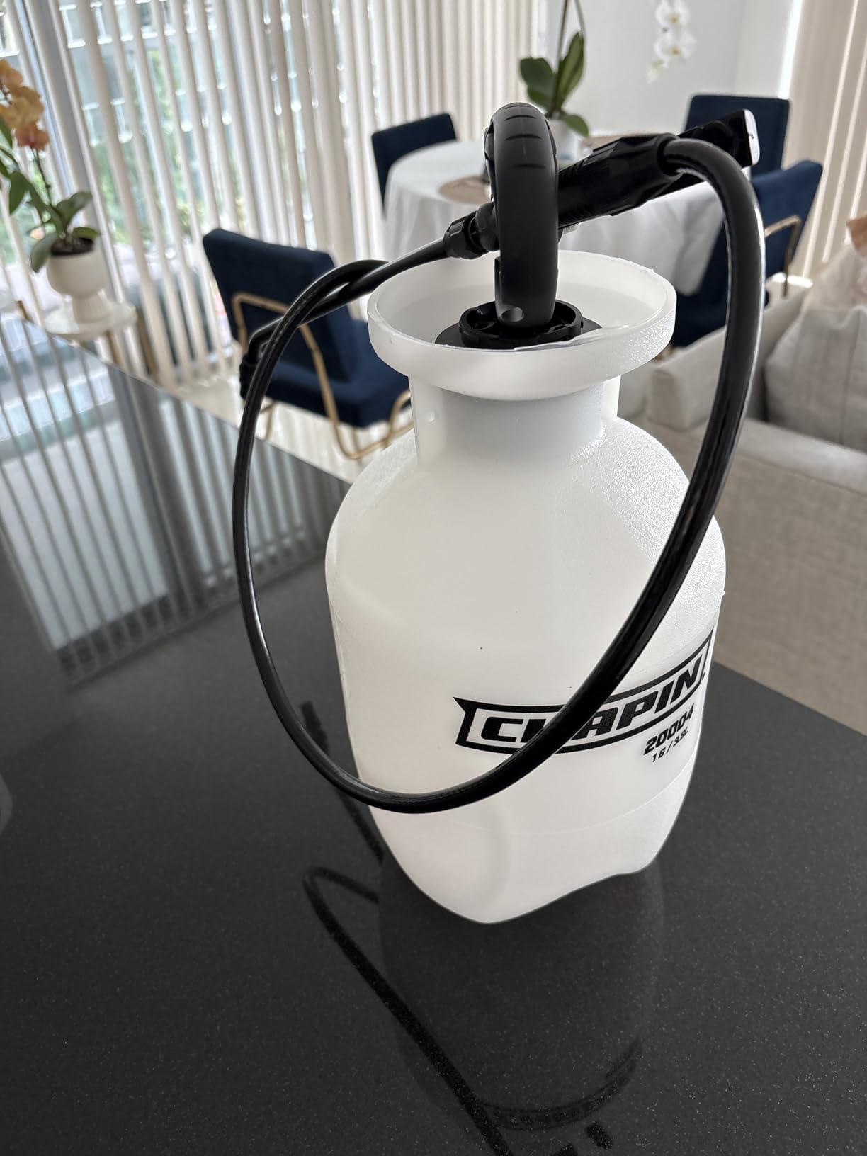 CHAPIN 1-Gallon Pump Sprayer, Easy Use for Home & Garden | Durable lightweight tank; ideal for weed control, plant care and cleaning with adjustable nozzle, long hose and easy pump customer photo 1