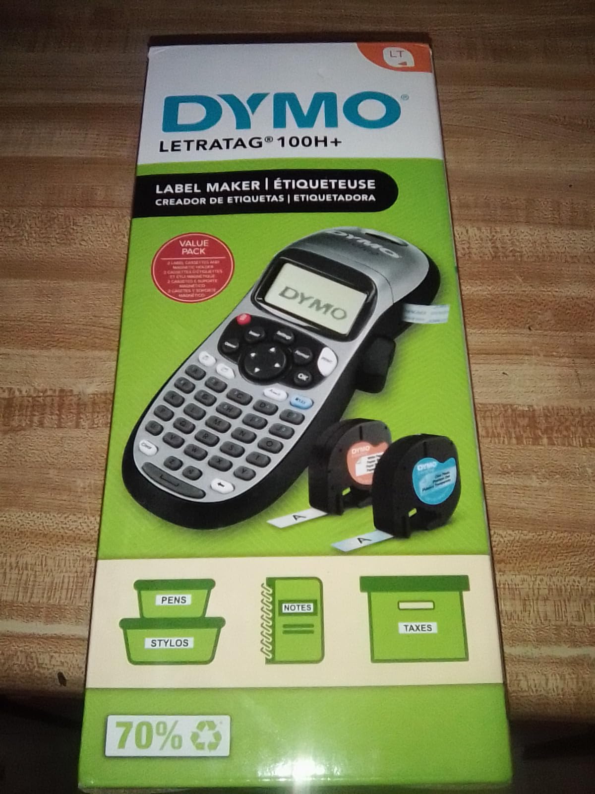 DYMO LetraTag 100H Plus Handheld Label Maker customer photo 1
