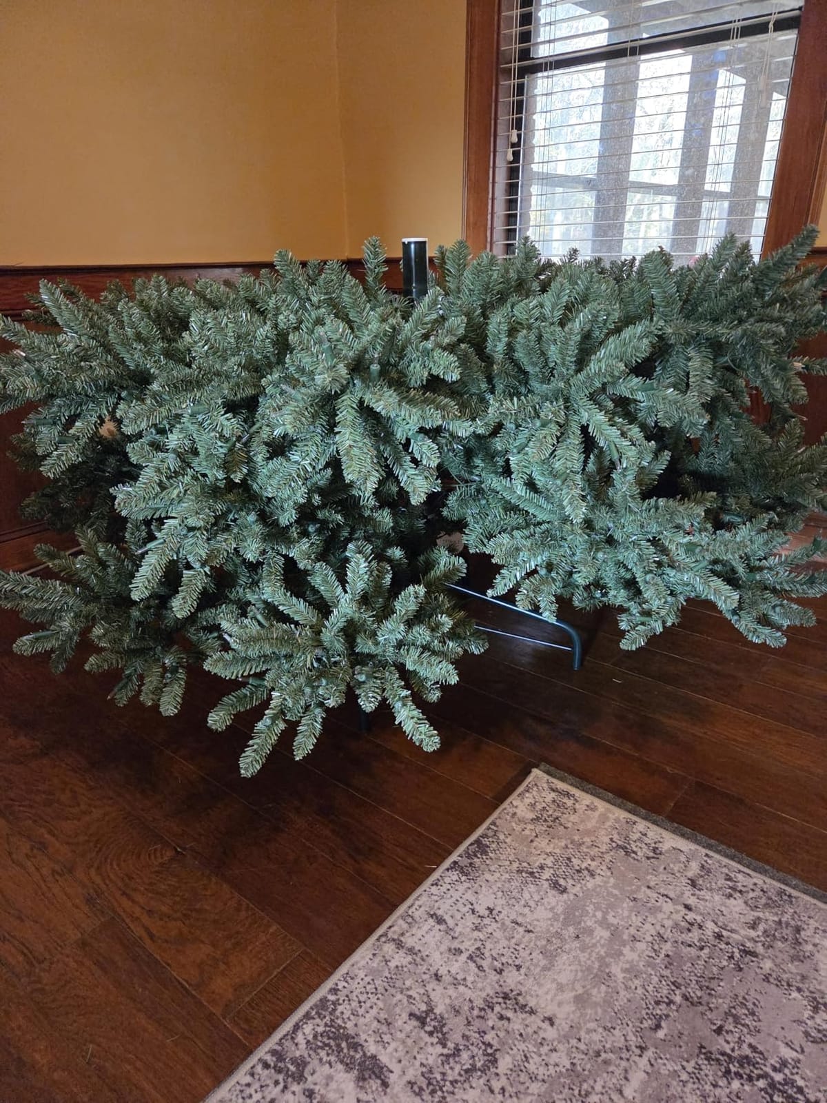 Balsam Hill 6.5ft Unlit Classic Blue Spruce - Artificial Christmas Tree with 2,144+ Tips, Premium Stand & Easy Assembly for Indoor Holiday Decorating customer photo 2
