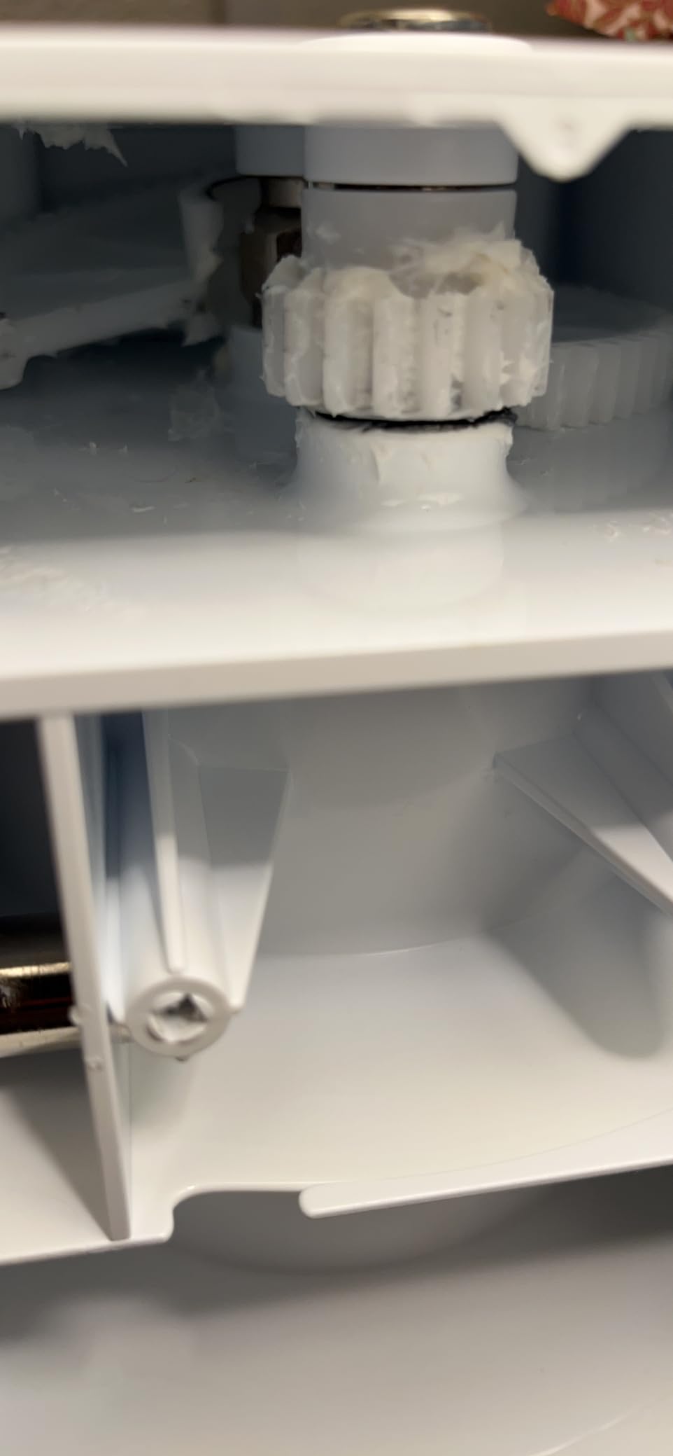 MARCATO Made in Italy Regina Extruder Pasta Machine, White. Makes bucatini, fusilli, maccheroni, maccheroncini, rigatoni. customer photo 1
