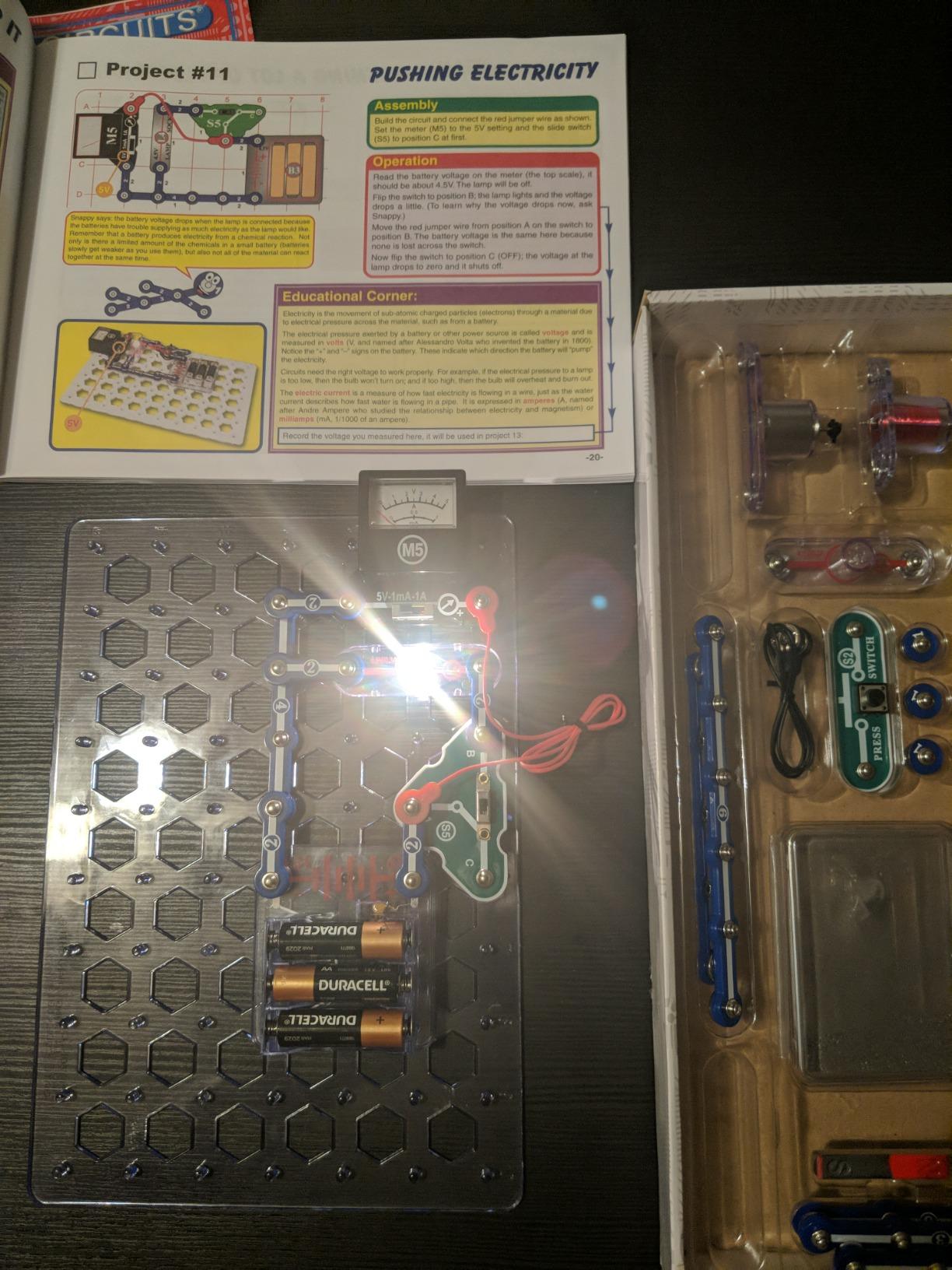 Snap Circuits Snaptricity, Electronics Exploration Kit (Stem Building), for Kids 8+ customer photo 2