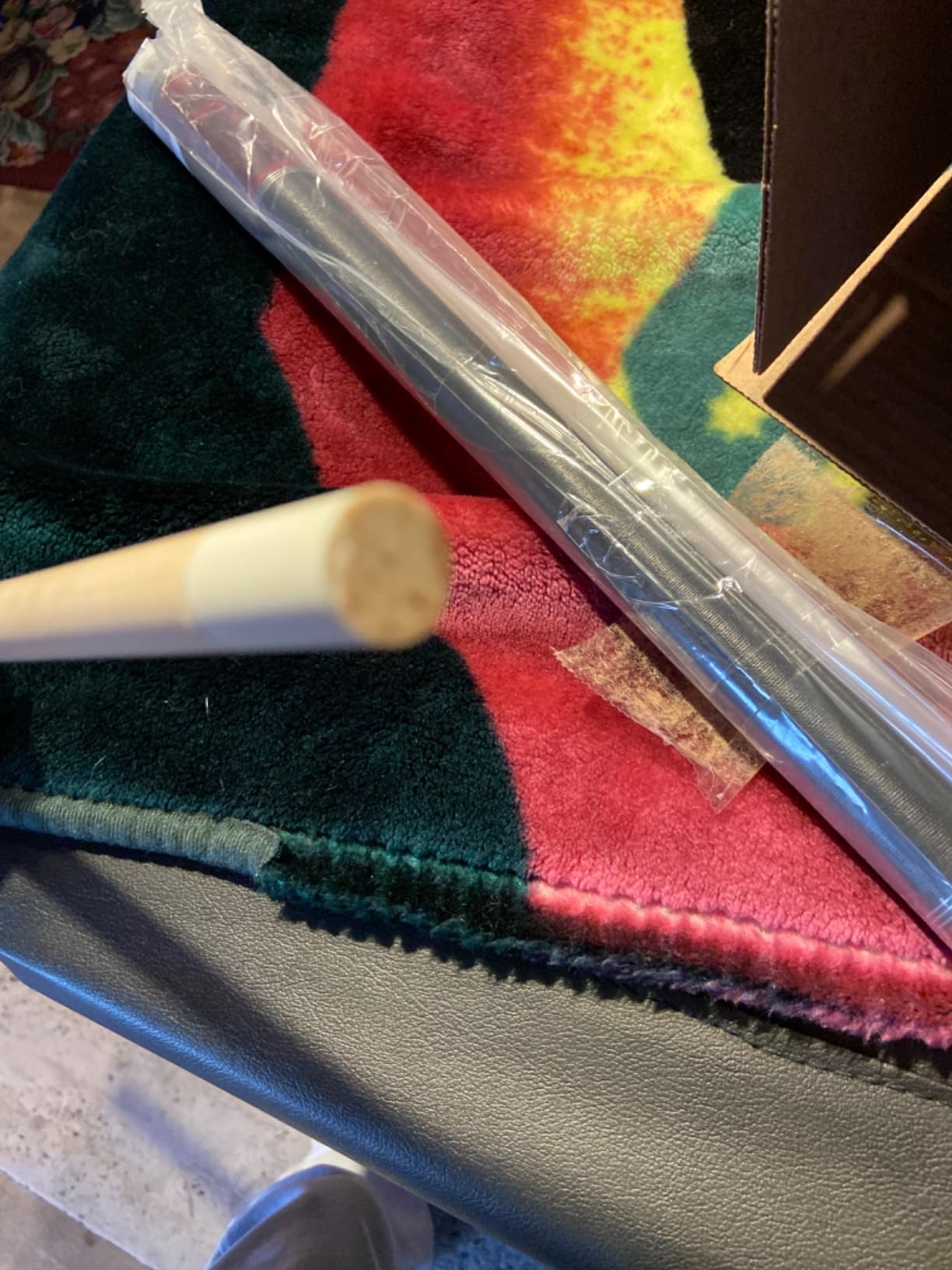 Players Classic Birds-Eye Maple with Triple Silver Rings Cue | North American Hard Maple, Birdseye with Linen Wrap customer photo 2