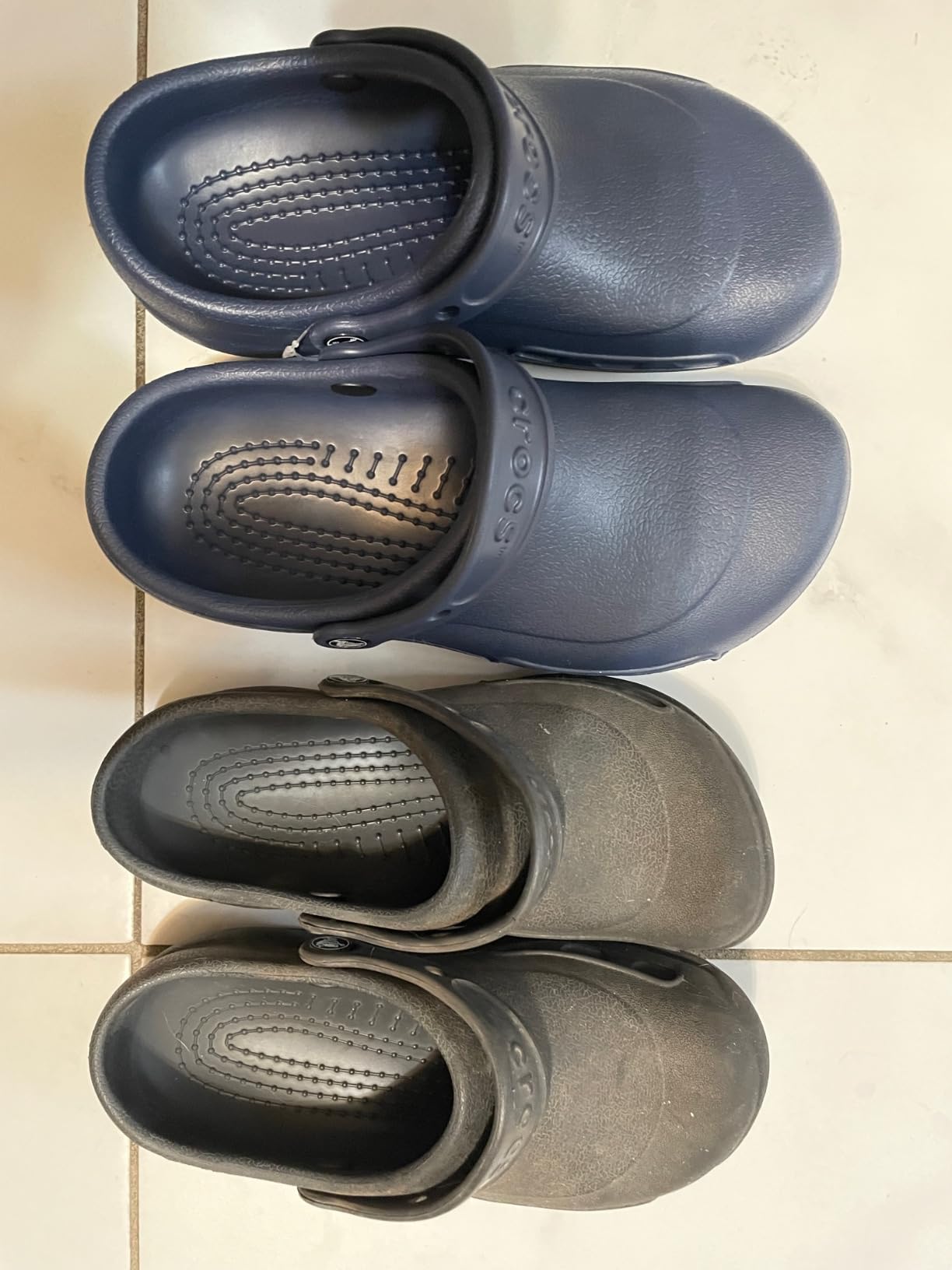 Crocs Unisex-Adult Bistro Work Clogs, Enclosed Toe, Slip Resistant Shoes | All Day Comfort at Work, Non-Slip, for Healthcare, Hospitality, and Food Service Workers, Easy to Wipe Clean, ASTM Certified customer photo 1