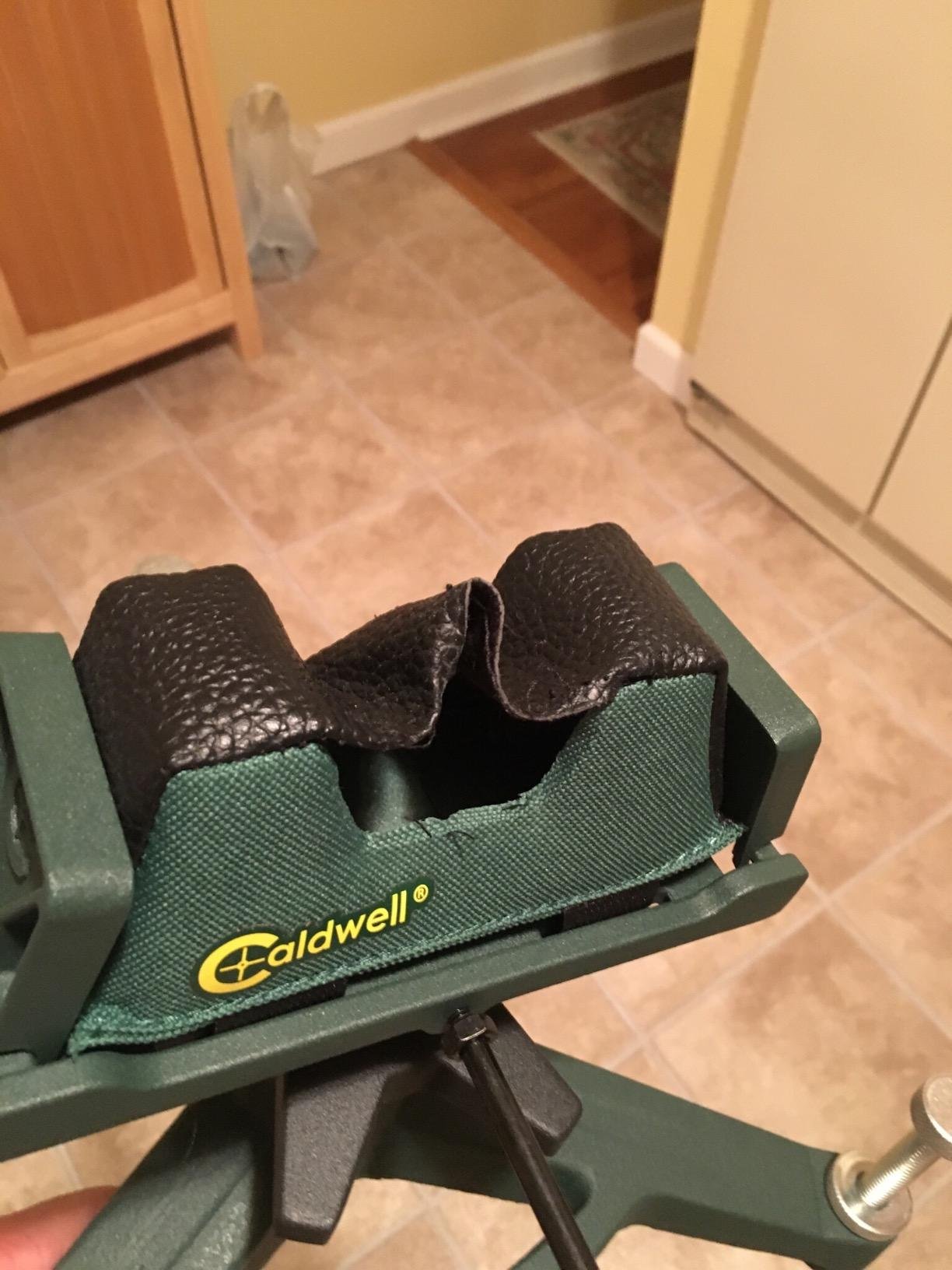 Caldwell Rock DLX Benchtop Shooting Rest, Front Bag, 3-Point Frame customer photo 1