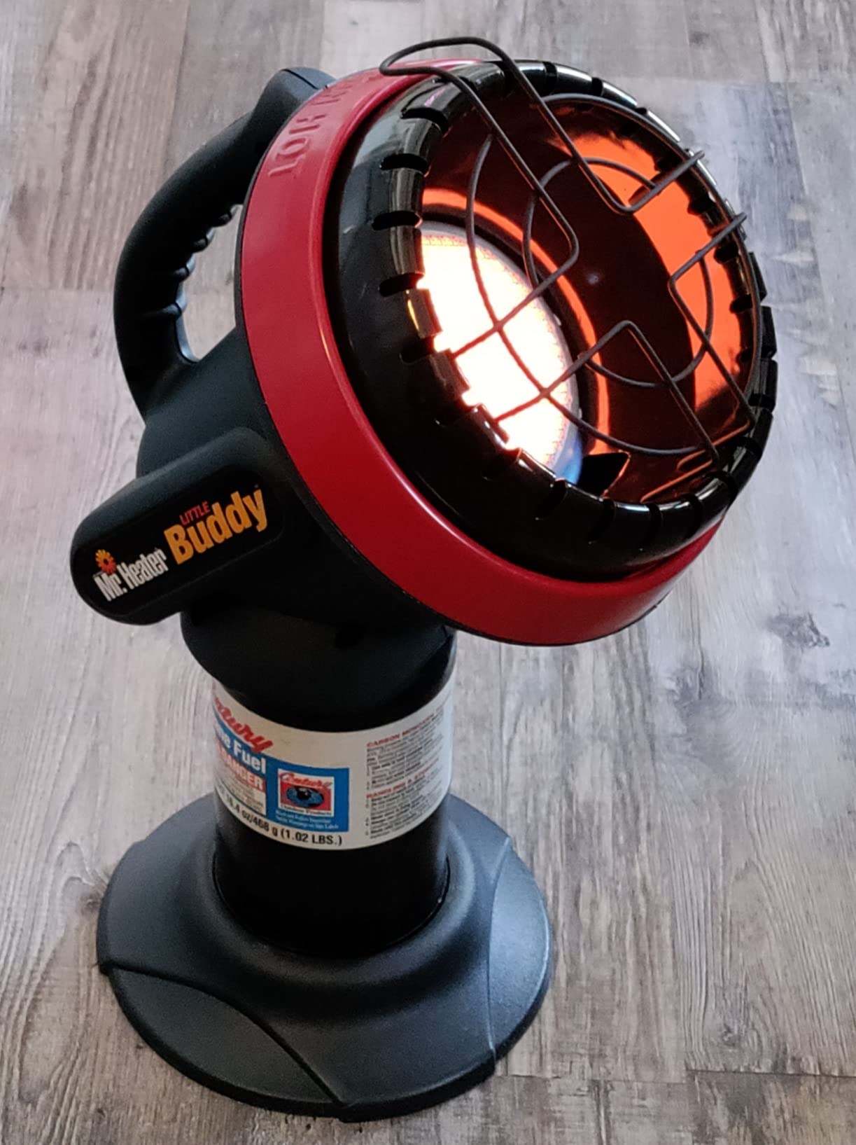 Mr. Heater 3,800 BTU Little Buddy Portable Radiant Propane Heater customer photo 1