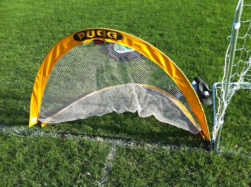 PUGG Pop Up Soccer Goal | Portable Training Set With Knitted Poly Net, The Original Pickup Game Goal, Includes Two Goals & Bag customer photo 2