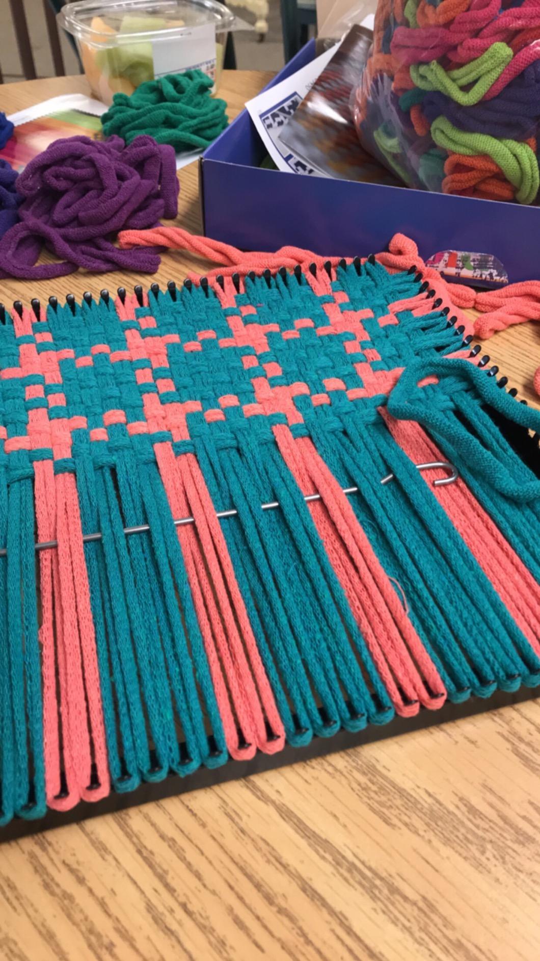 Harrisville Designs Friendly Loom Potholder Pro Weaving Kit | 10