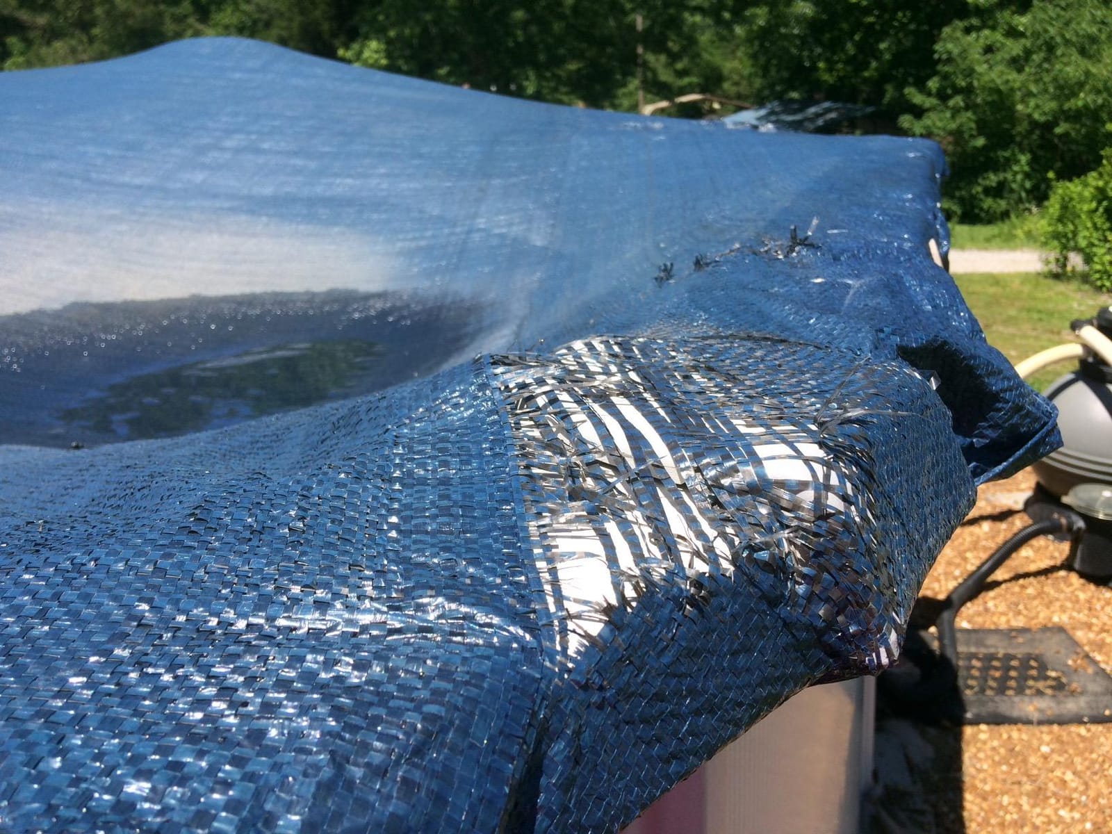 In The Swim 24 Foot Round Pool Value Winter Cover for Above Ground Pools customer photo 2