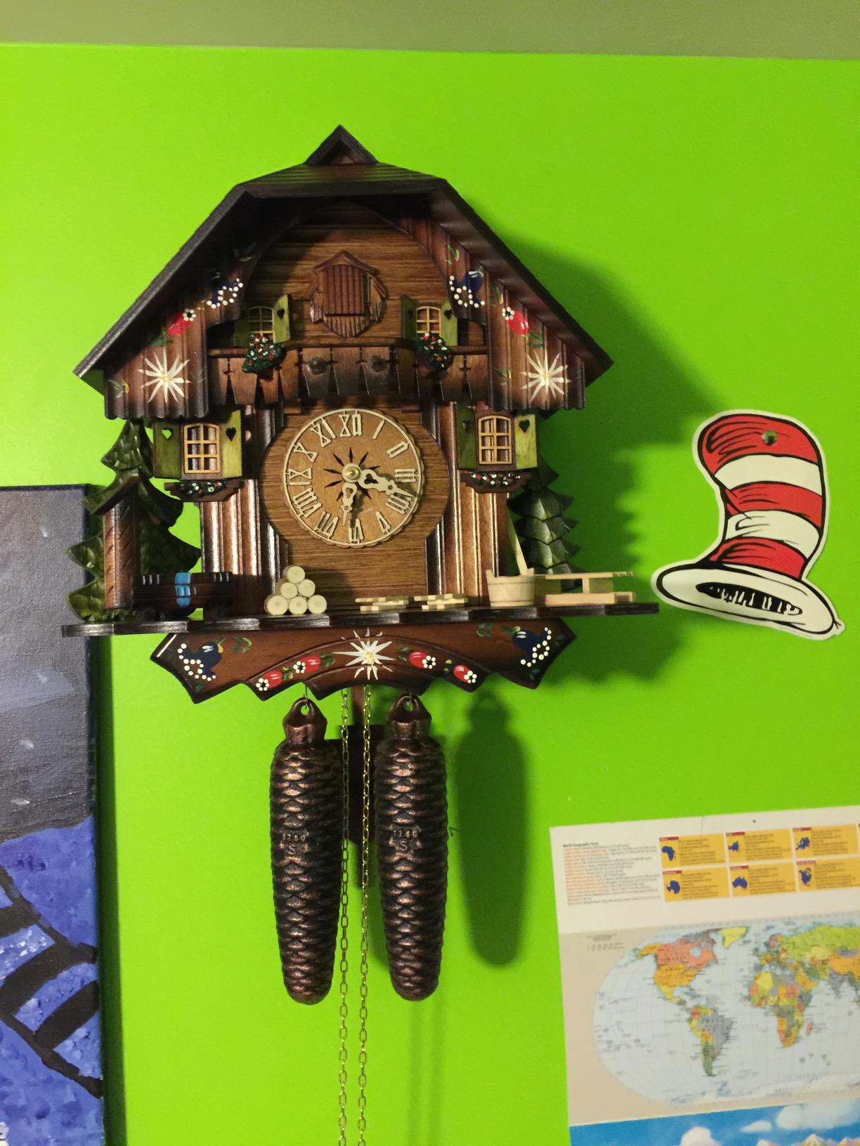 ISDD Cuckoo Clock Black Forest house KA 876 EX customer photo 2