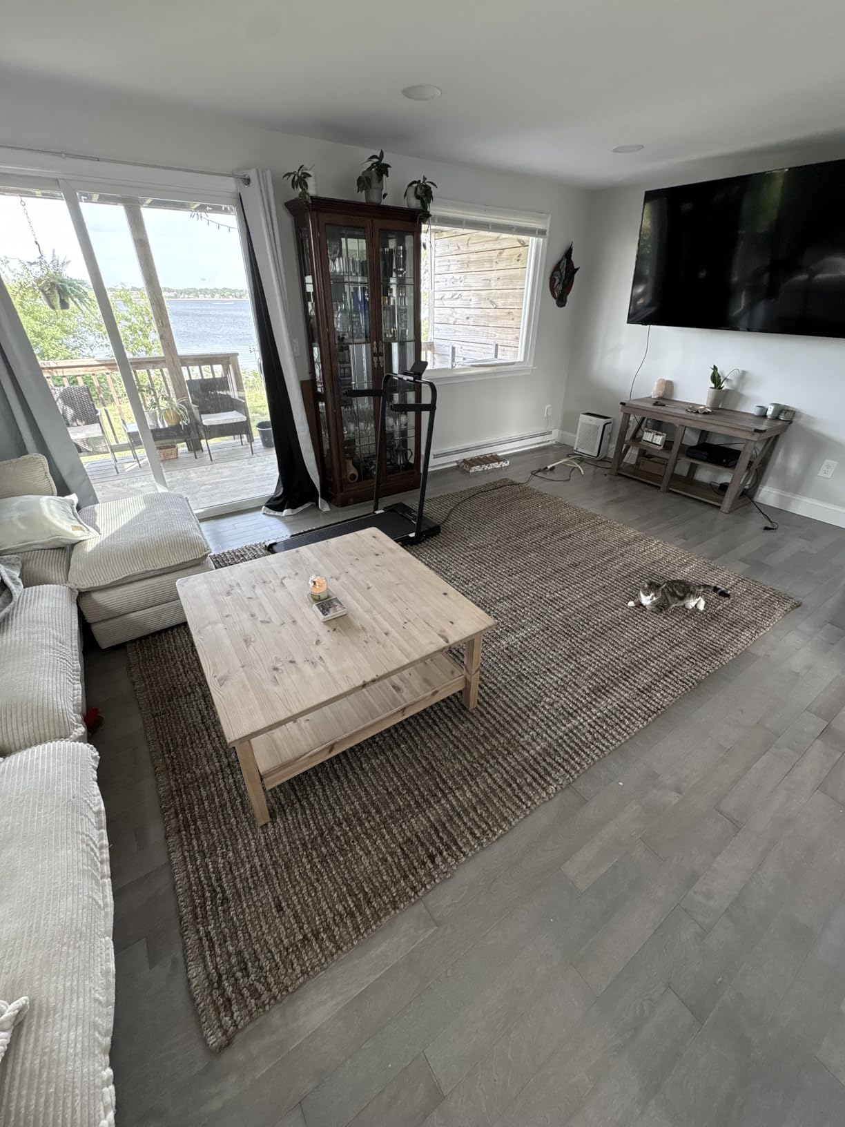 SAFAVIEH Area Rug 8x10 - Natural Fiber Collection - Large - Natural Brown, Handmade Jute, Farmhouse Style, Chunky Textured Thick Pile (NF447A) customer photo 2