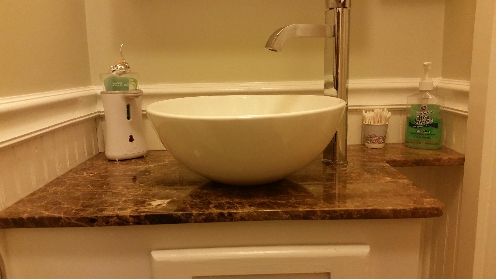 Kraus Ramus Single Handle Vessel Sink Bathroom Faucet in Chrome, FVS-1007CH customer photo 1