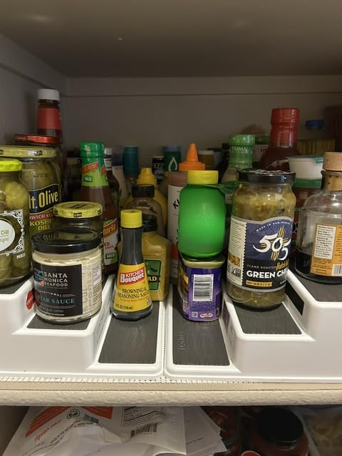 Copco 3-Tier Spice Rack Organizer for Cabinet - 15 Inch Non-Skid Pantry Organizer customer photo 2