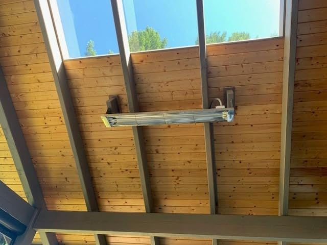 Infratech WD-6024 SS Stainless Steel Fixture Dual Element Electric Patio Heater 6000 Watt 240 Volt 61.25