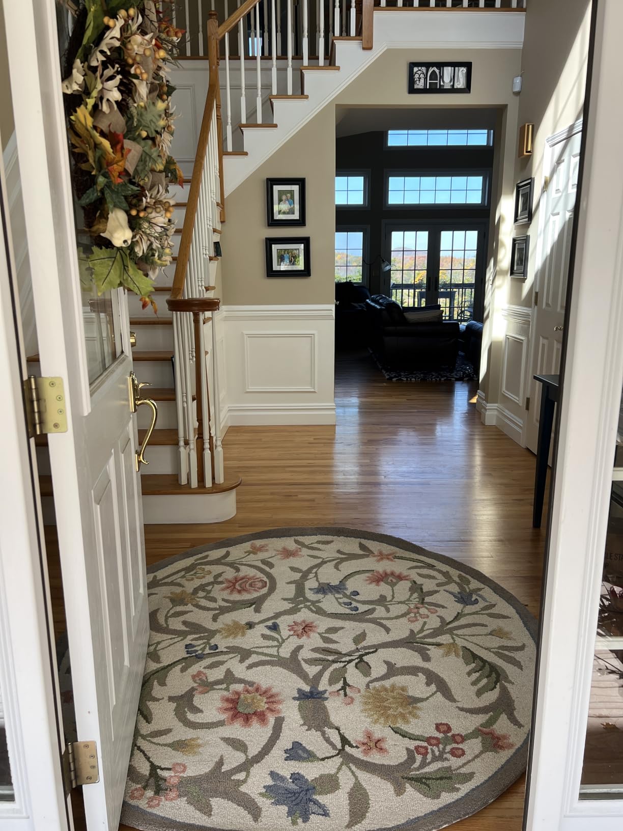 SAFAVIEH Chelsea Collection Area Rug - 9' x 12', Ivory, Hand-Hooked French Country Wool customer photo 1