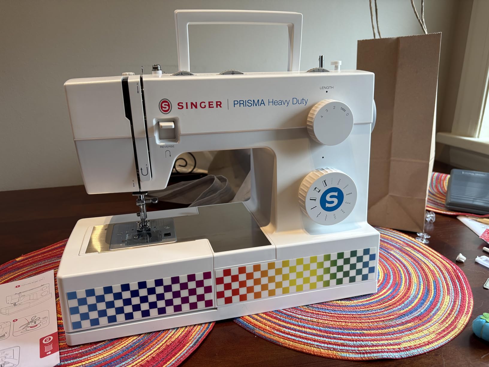 SINGER 4411 Heavy Duty Sewing Machine with 11 Built-in Stitches, Metal Frame, 1,100 Stitches/Min customer photo 1