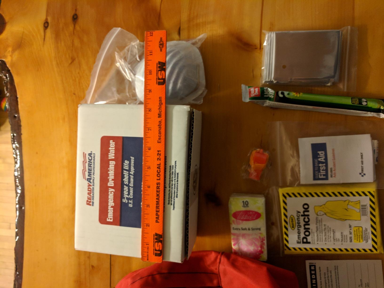 Ready America 70180 72 Hour Emergency Kit, 1-Person, 3-Day Backpack customer photo 1
