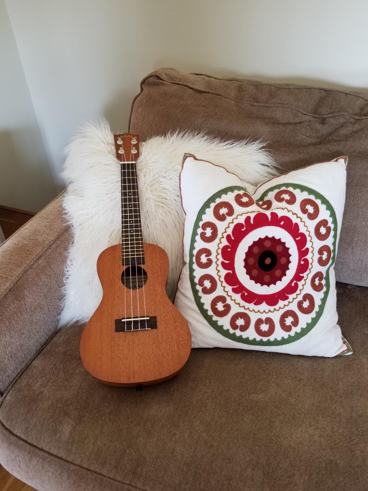 Kala MK-C Makala Concert Ukulele Bundle with Gig Bag, Tuner, Strap, Aquila Strings, Online Lessons, Austin Bazaar Instructional DVD, and Polishing Cloth customer photo 1