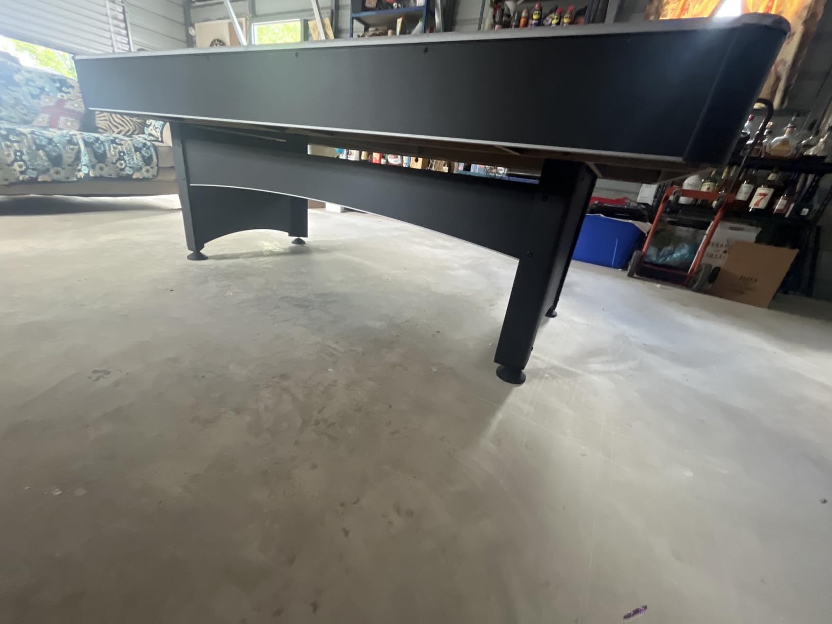Hathaway Maverick 7 Foot Pool Table with Table Tennis Top - Matte Black Finish customer photo 1