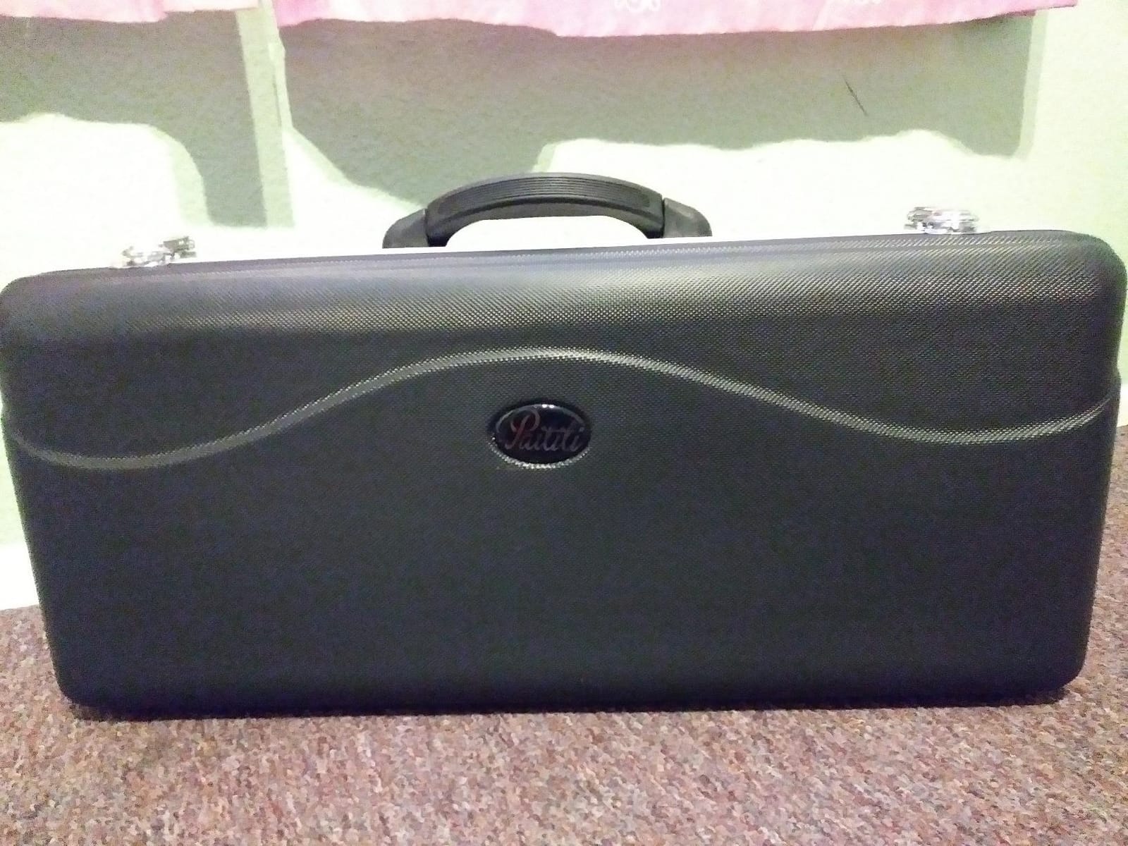 Lightweight ABS Case for Modern Standard Alto Saxophone, Black customer photo 1