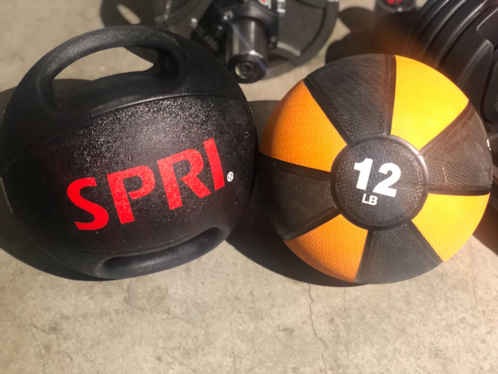 SPRI Medicine Ball with Handles customer photo 2