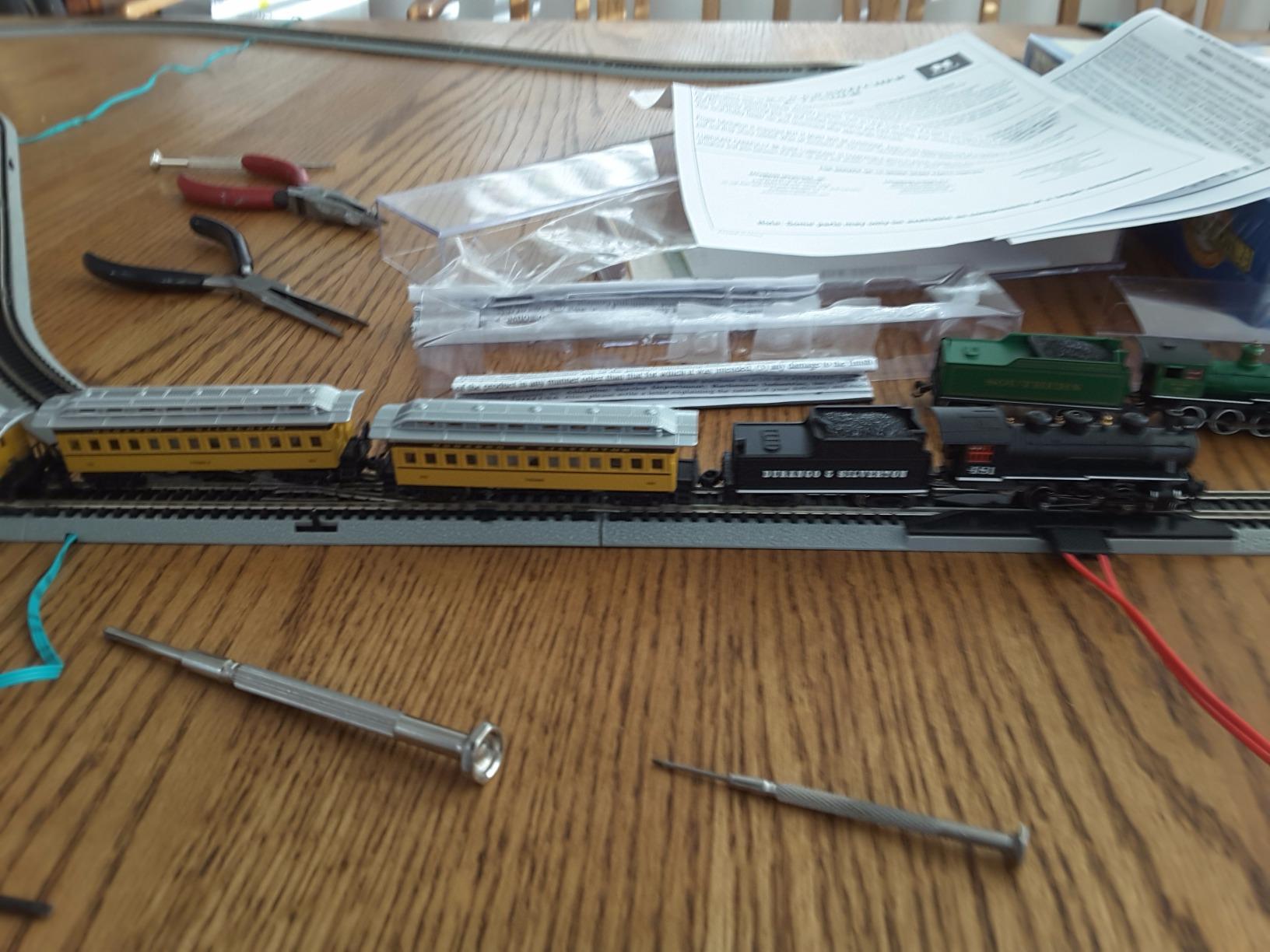 Bachmann Trains - Durango & Silverton Ready To Run Electric Train Set - N Scale customer photo 1