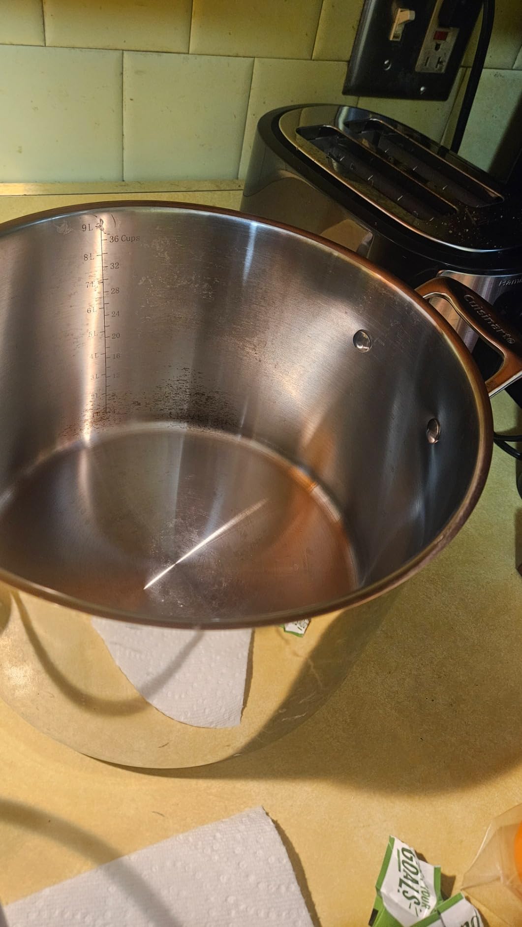 Cuisinart 76610-26G Chef's Classic 10-Quart Stockpot with Glass Cover, Brushed Stainless customer photo 2