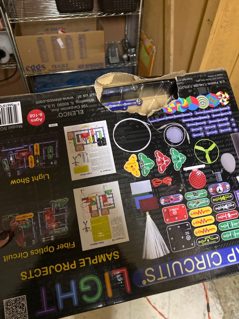 Snap Circuits Light Electronics Exploration Kit | Over 175 Exciting STEM Projects | Full Color Project Manual | 55+ Snap Circuits Parts | STEM Educational Toys for Kids 8+ customer photo 2