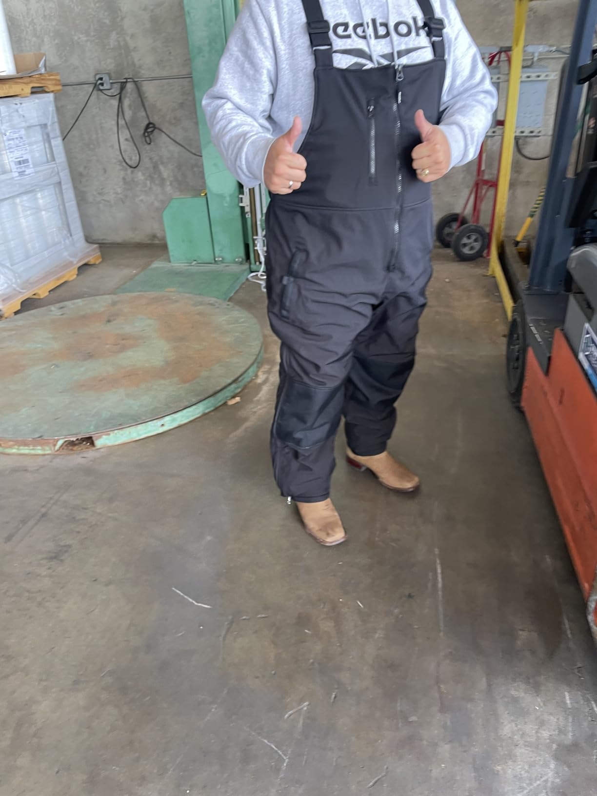 RefrigiWear Men's Insulated Waterproof Bib Overalls, Rated to -20F customer photo 1