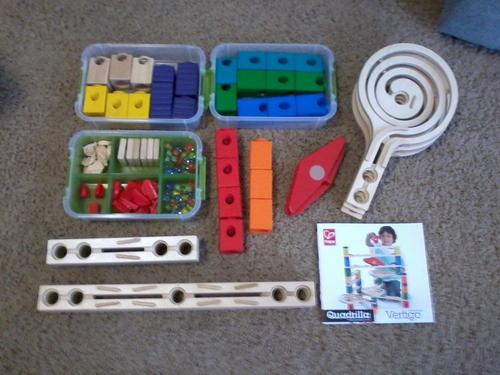 Hape Wooden Quadrilla Marble Run Vertigo Construction with Instruction | 134-PIECE STEM Educational Learning Toys for Kids customer photo 1