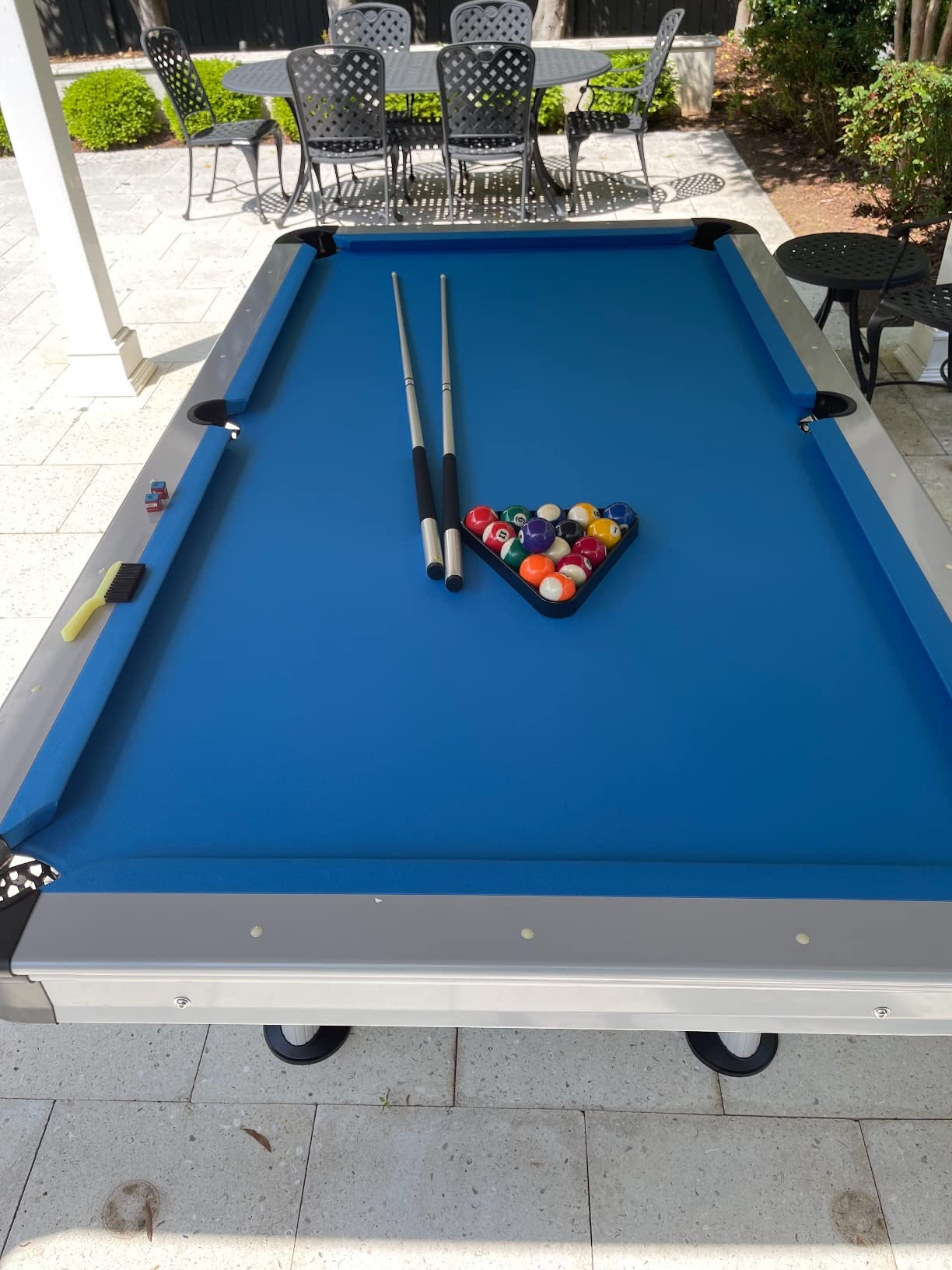 Playcraft Extera 8' Outdoor Pool Table customer photo 1