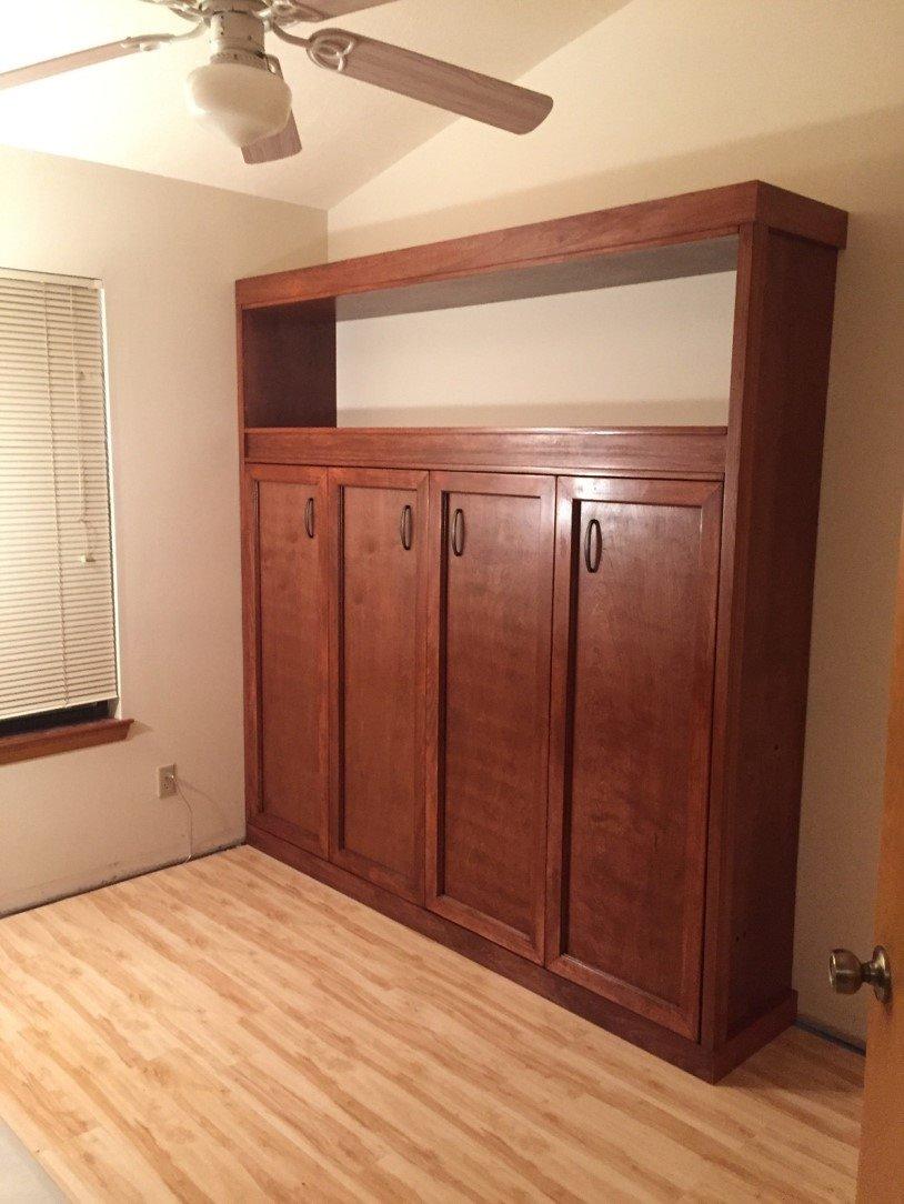Create-A-Bed Queen Size Deluxe Murphy Bed Kit, Vertical customer photo 2