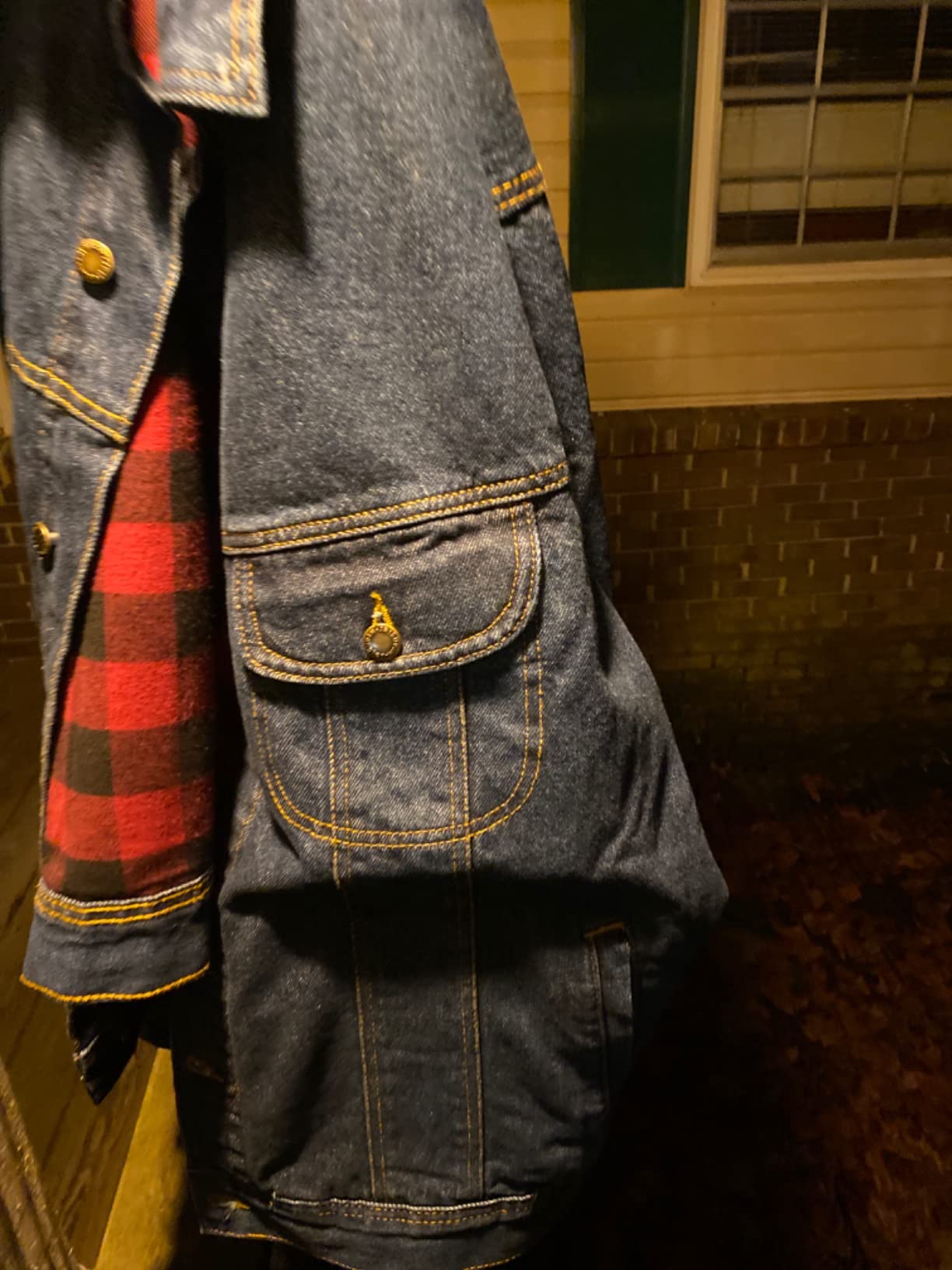 Wrangler Flannel Lined Denim Jacket customer photo 1