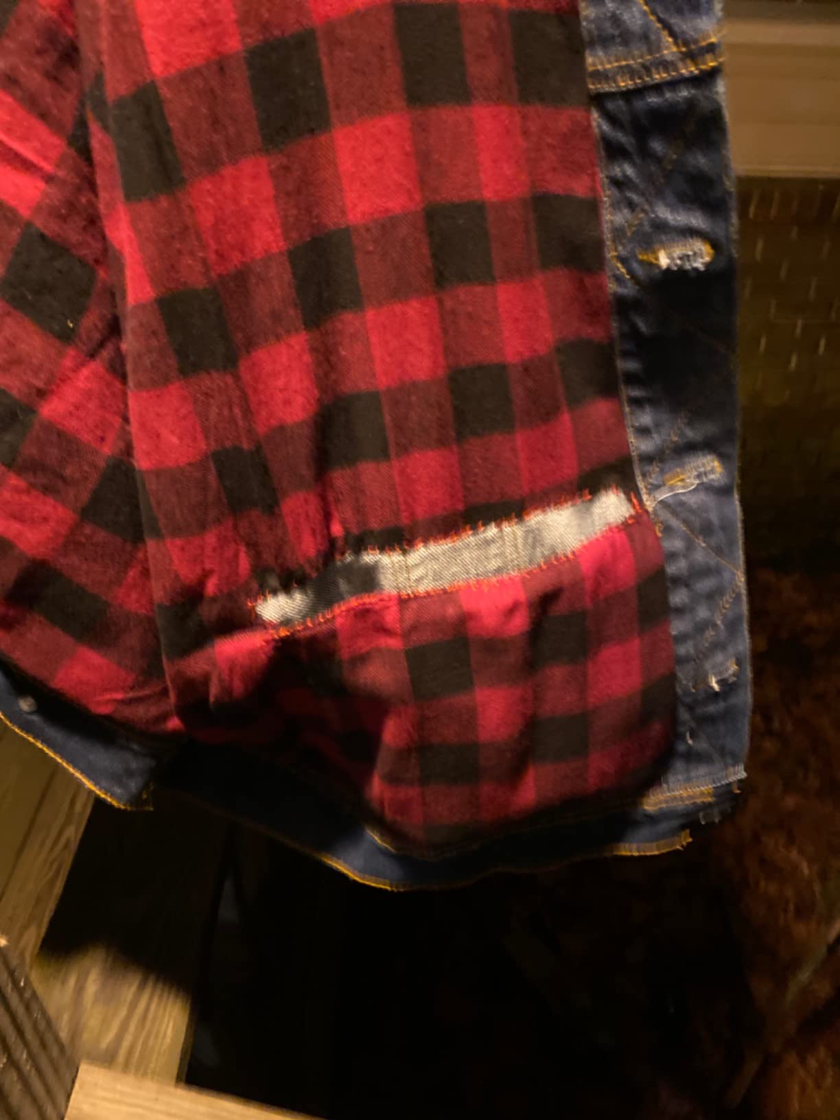 Wrangler Flannel Lined Denim Jacket customer photo 2