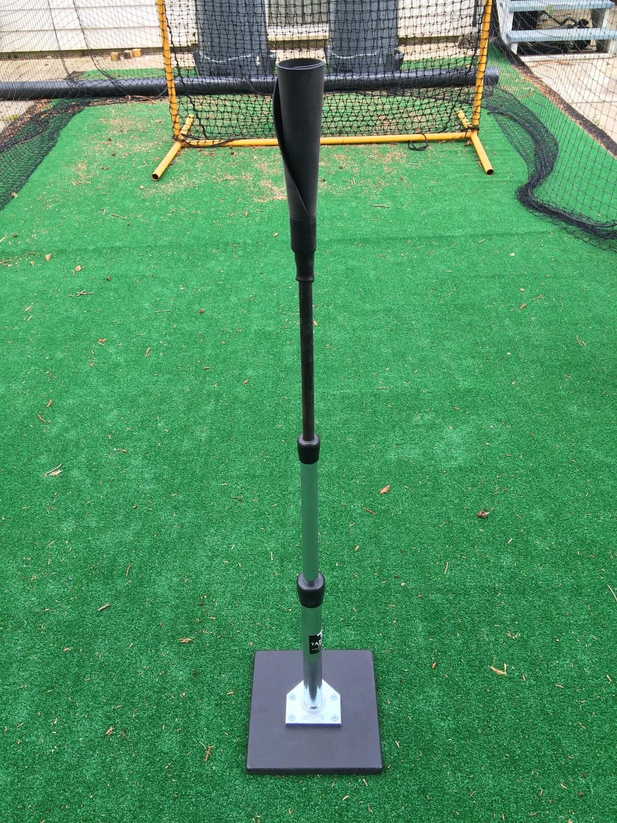 Tanner Tee The Original Batting Tee - Adjustable Pro Hitting Tee for Baseball & Softball, Steel Shaft, Composite Base, Hand-Rolled Rubber Top, 26