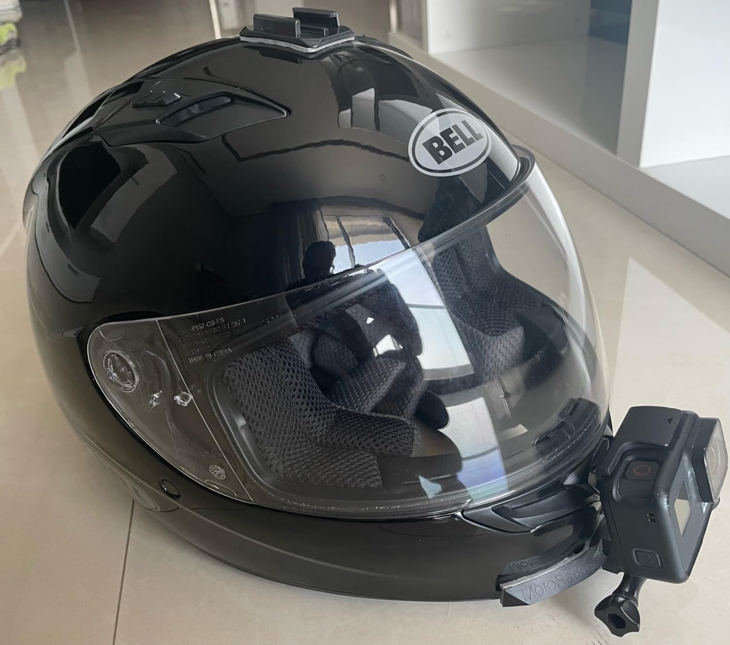 BELL Qualifier Full-Face Motorcycle Helmet - Matte Black, X-Large | Full face street motorcycle helmet with NutraFog II anti-fog shield, Velocity Flow ventilation, Bluetooth speaker pockets customer photo 1