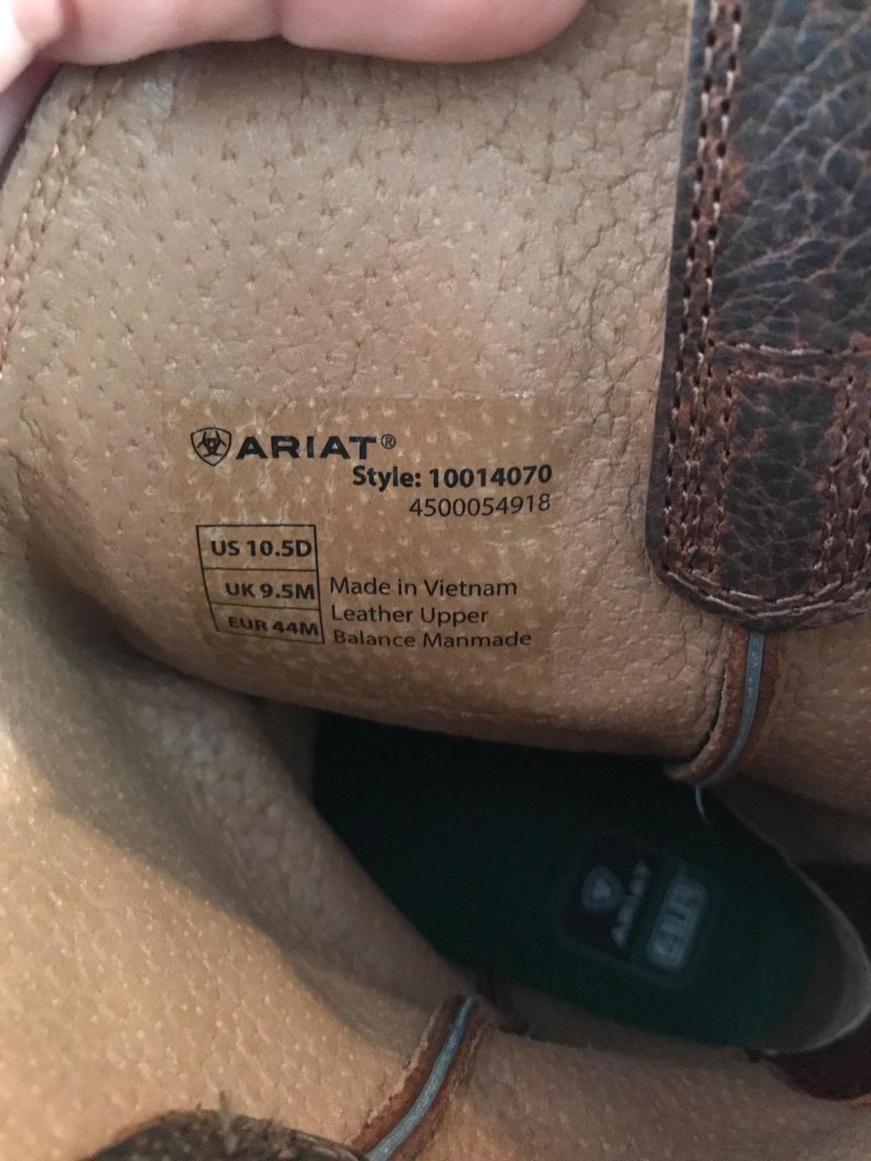 Ariat Men's Hybrid Rancher Western Boot customer photo 2