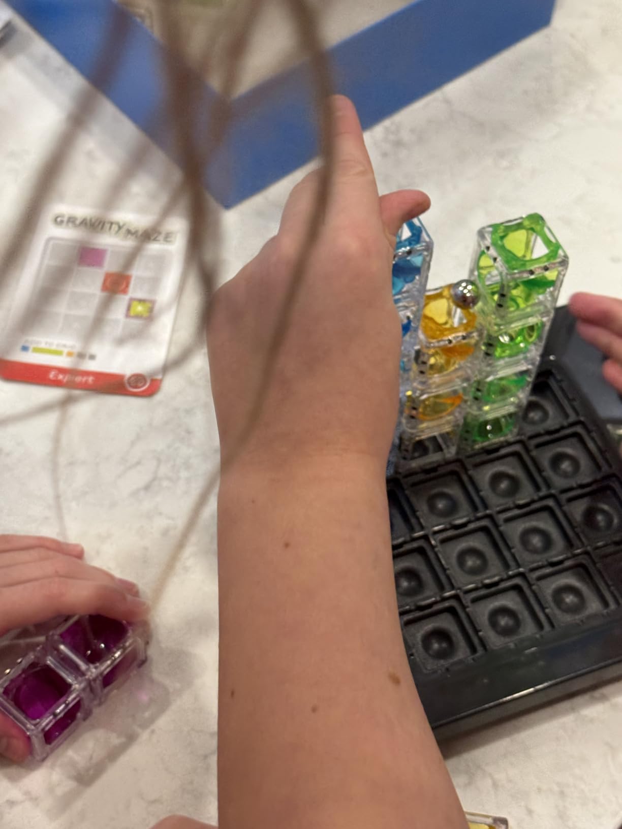 ThinkFun Gravity Maze - Falling Marble Logic Game - Challenging STEM Toy for Kids 8-12 - Gravity Marble Maze - Brain-Building Fun - Educational Gift - Boosts Critical Thinking & Problem Solving customer photo 2
