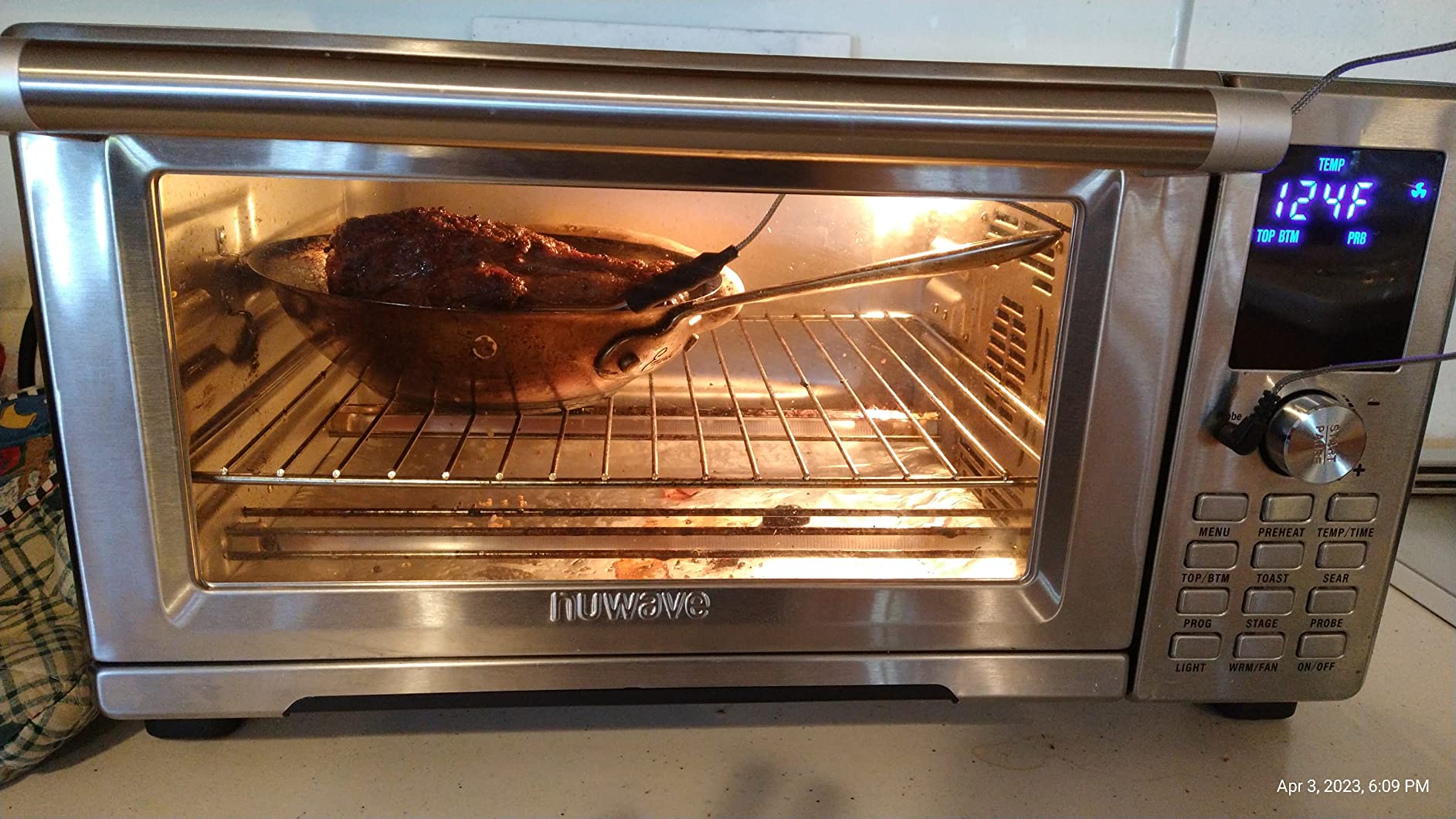 Nuwave Bravo 30 QT Smart Air Fryer Toaster Oven, 2026 New Convection System customer photo 1