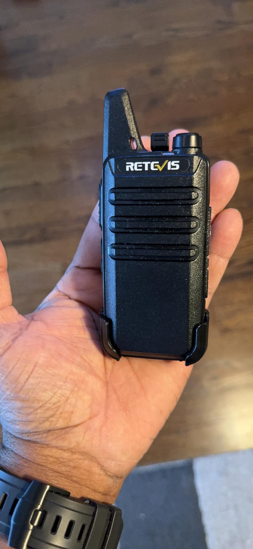 Retevis RT22 Compact & Lightweight FRS Walkie Talkies Long Range (4 Pack) | For Small Business, Camping, Hiking, Cruise, Safe Short Antenna, Comfortable to Carry, Loud & Clear Audio, USB-C customer photo 1