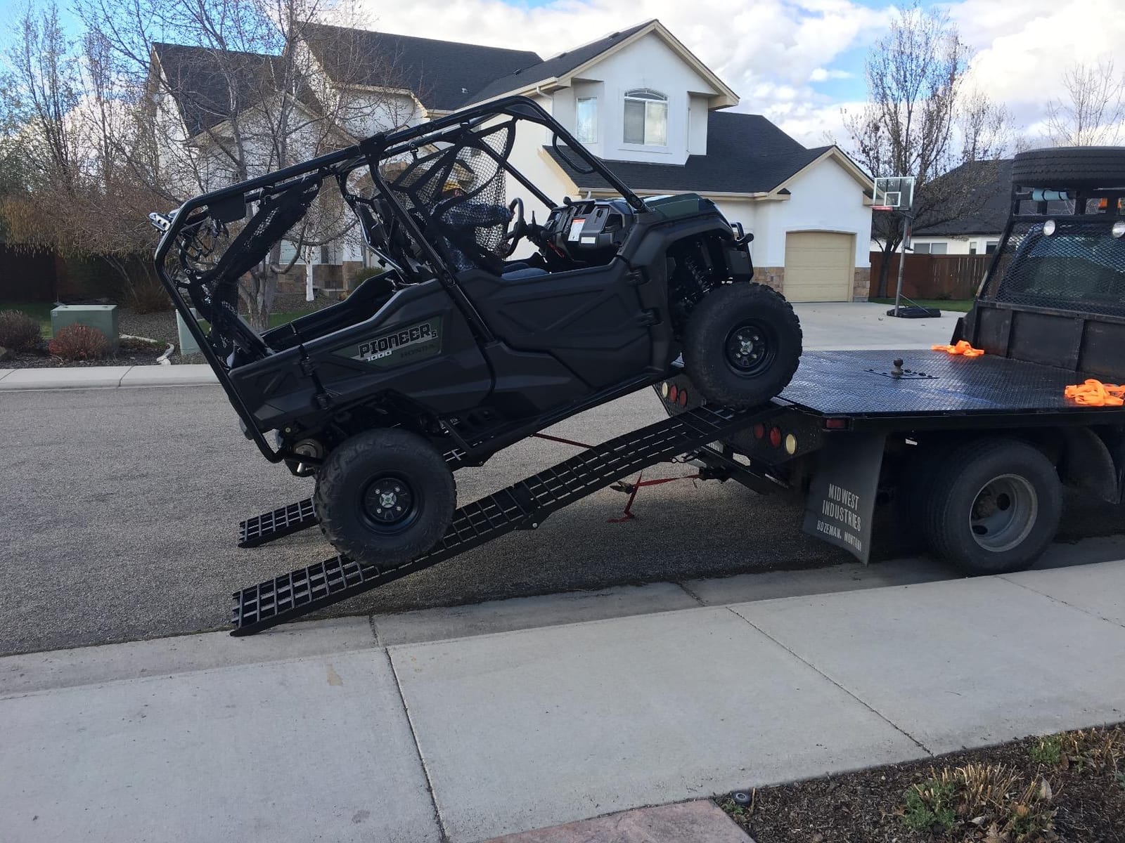10' UTV/ATV Ramps for Loading Pickup Trucks, 2,000 lb Cap, Titan Ramps customer photo 1