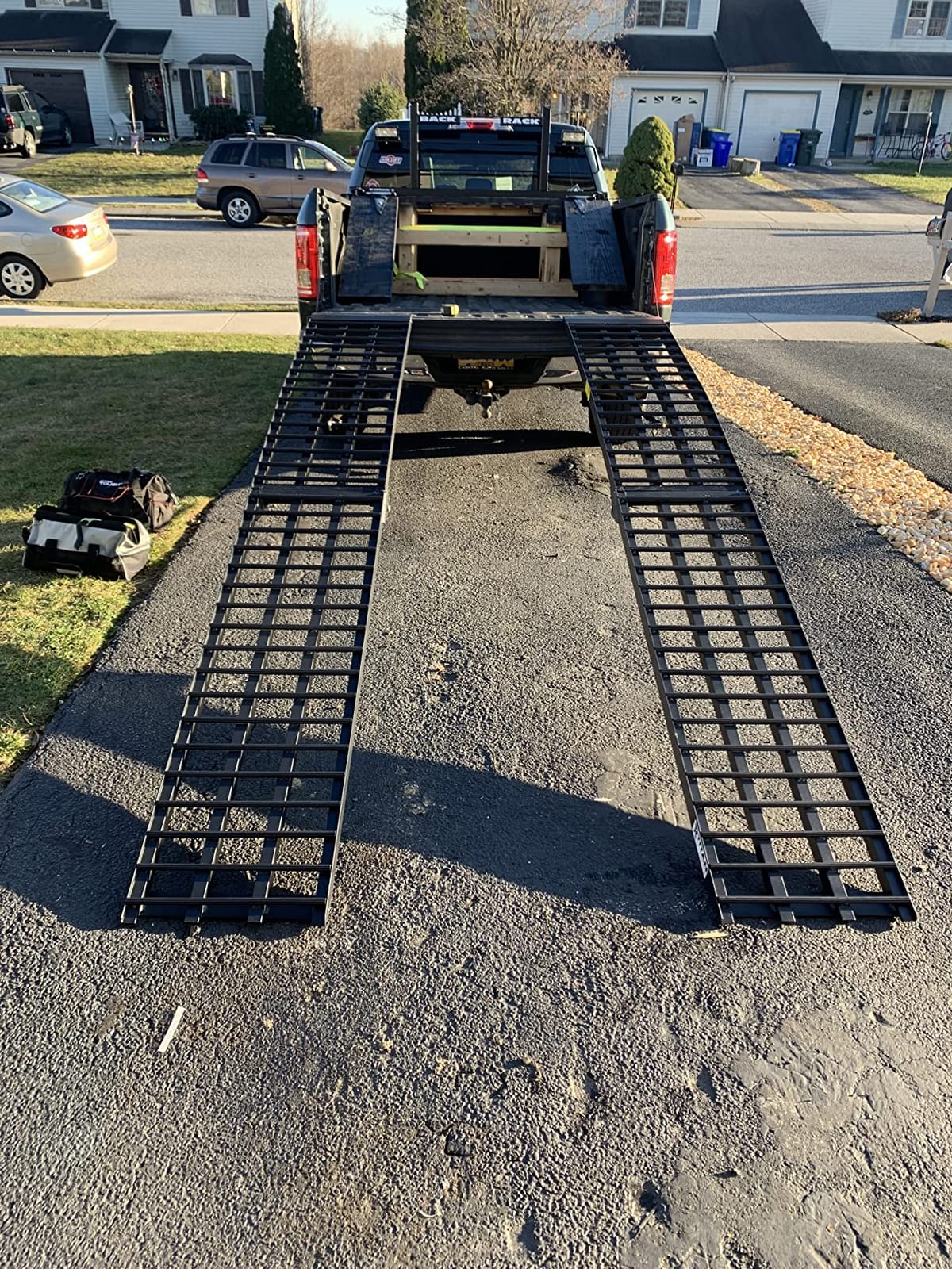 10' UTV/ATV Ramps for Loading Pickup Trucks, 2,000 lb Cap, Titan Ramps customer photo 2